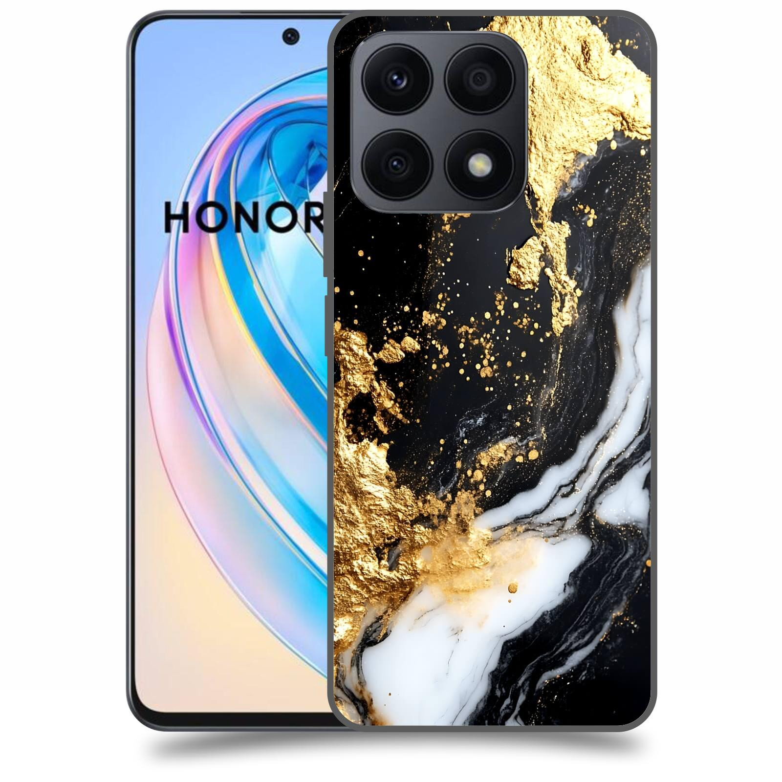 ACOVER Kryt na mobil Honor X8a - Marble III
