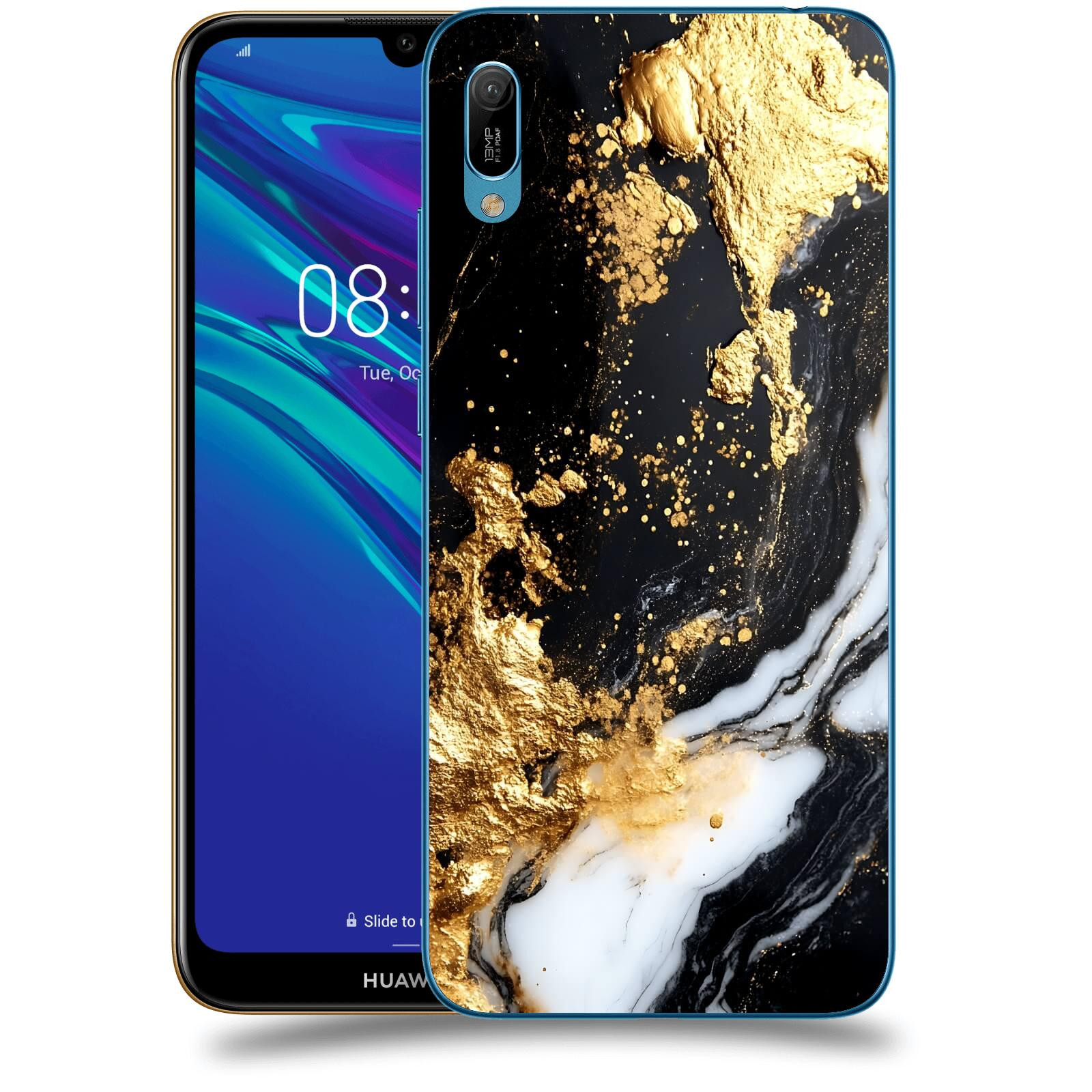 ACOVER Kryt na mobil Huawei Y6 2019 - Marble III