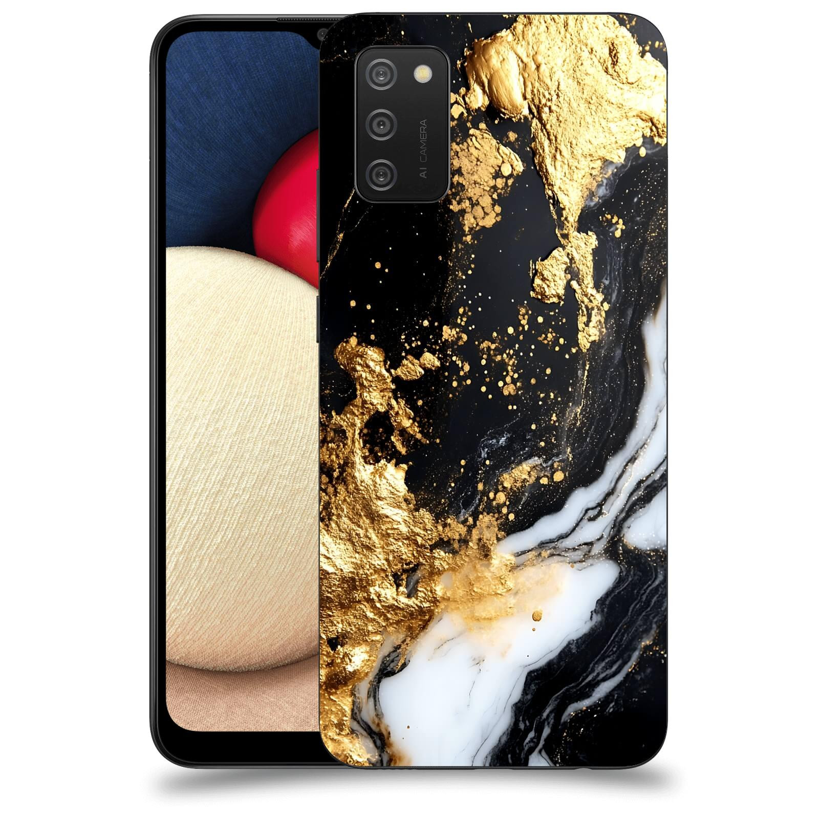 ACOVER Kryt na mobil Samsung Galaxy A02s A025G - Marble III
