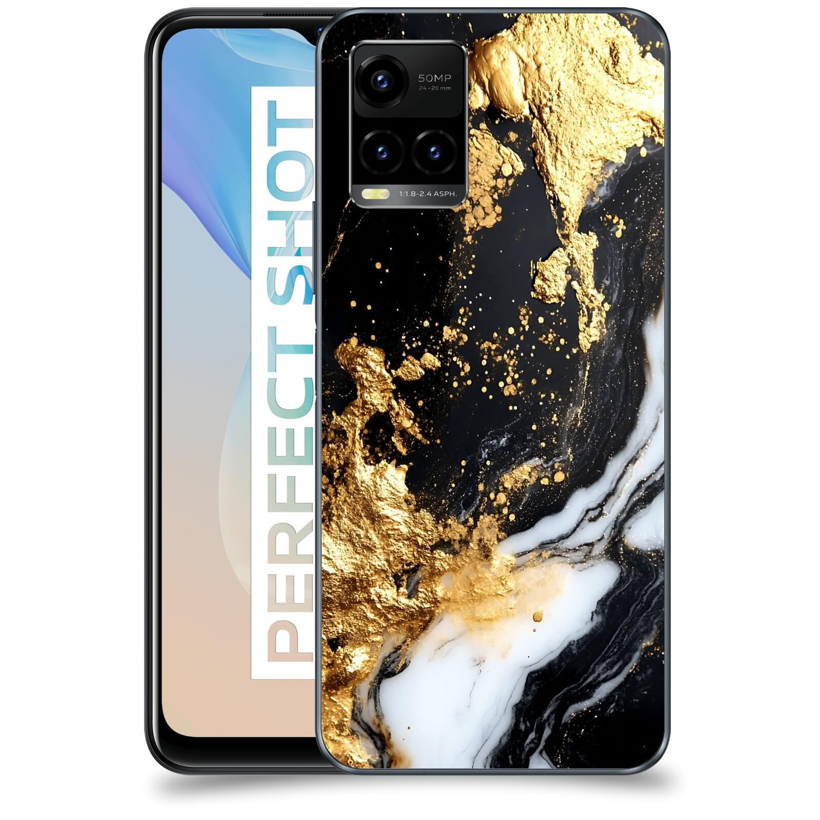 ACOVER Kryt na mobil Vivo Y33s - Marble III