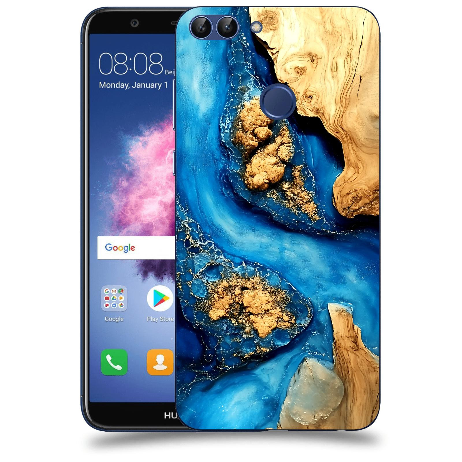 ACOVER Kryt na mobil Huawei P Smart - Deep Marine II