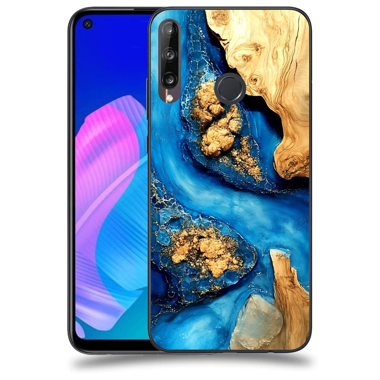 ACOVER Kryt na mobil Huawei P40 Lite E - Deep Marine II