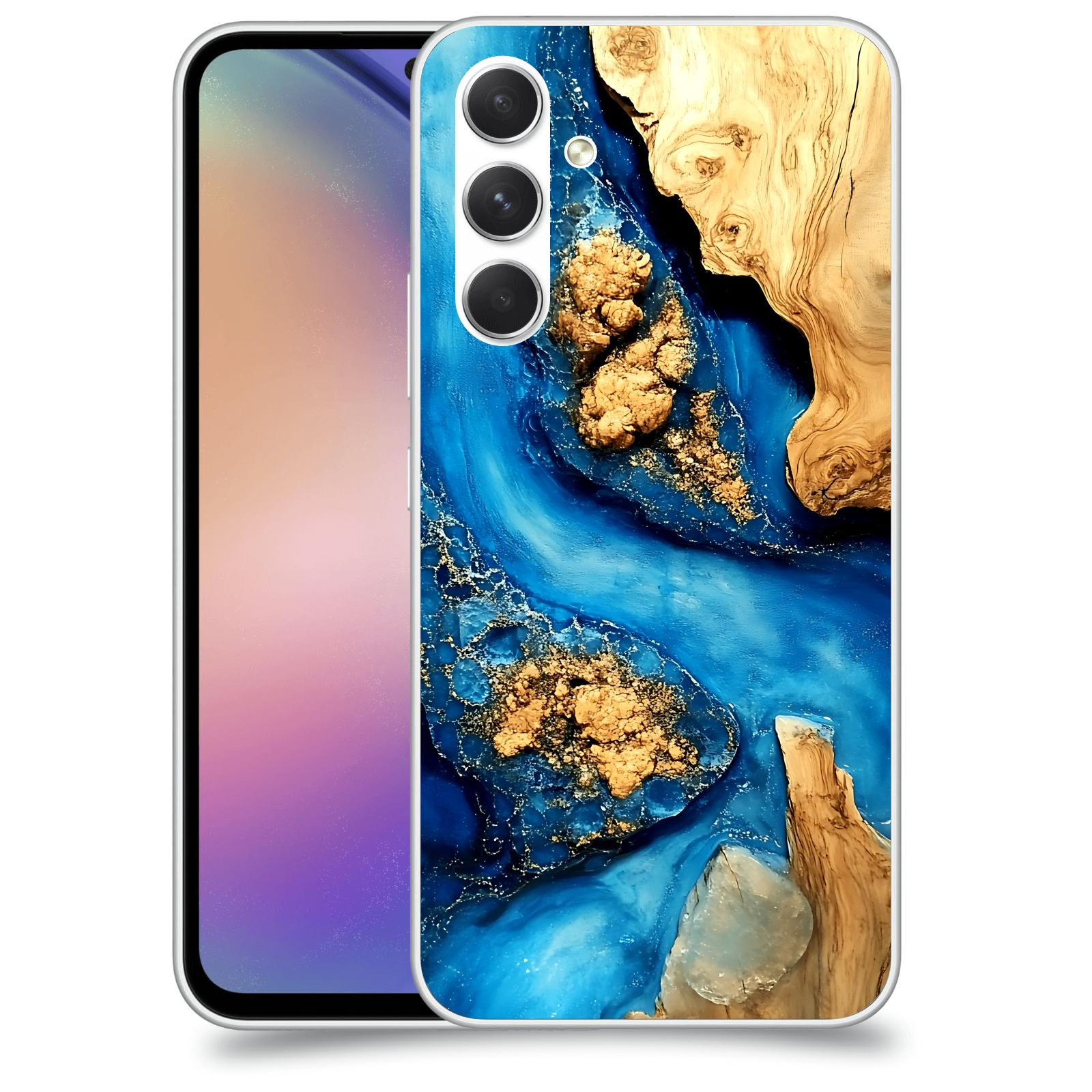 ACOVER Kryt na mobil Samsung Galaxy M54 5G - Deep Marine II