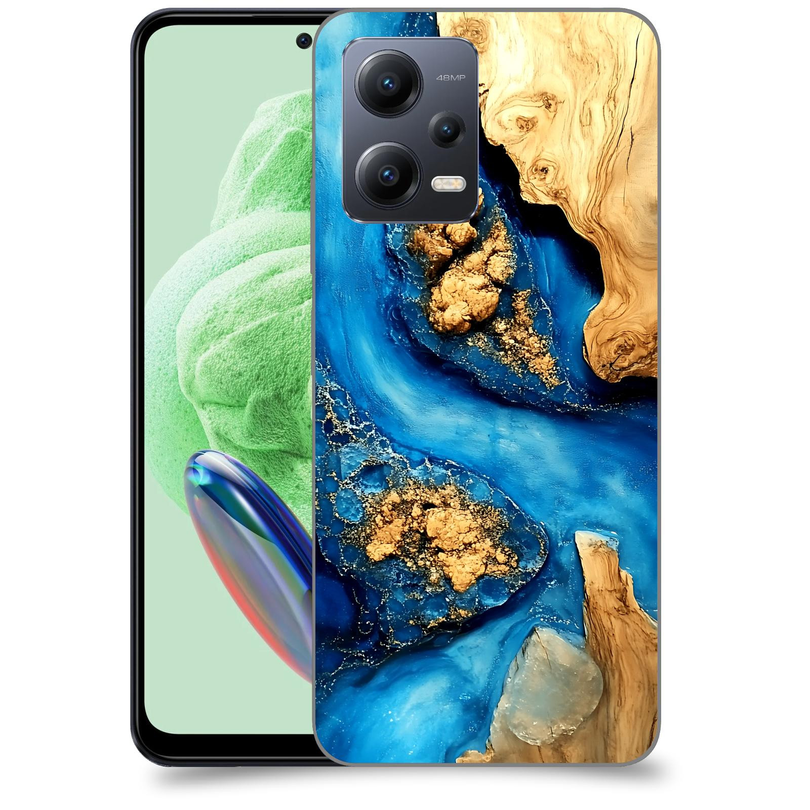 ACOVER Kryt na mobil Xiaomi Redmi Note 12 PRO 5G - Deep Marine II