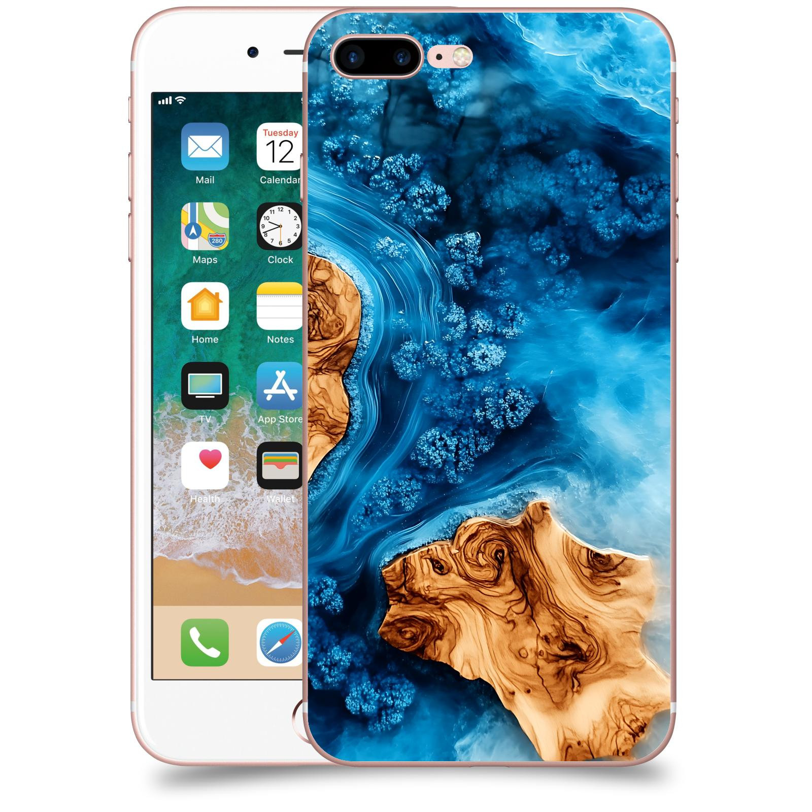 ACOVER Kryt na mobil Apple iPhone 7 Plus - Deep Marine III