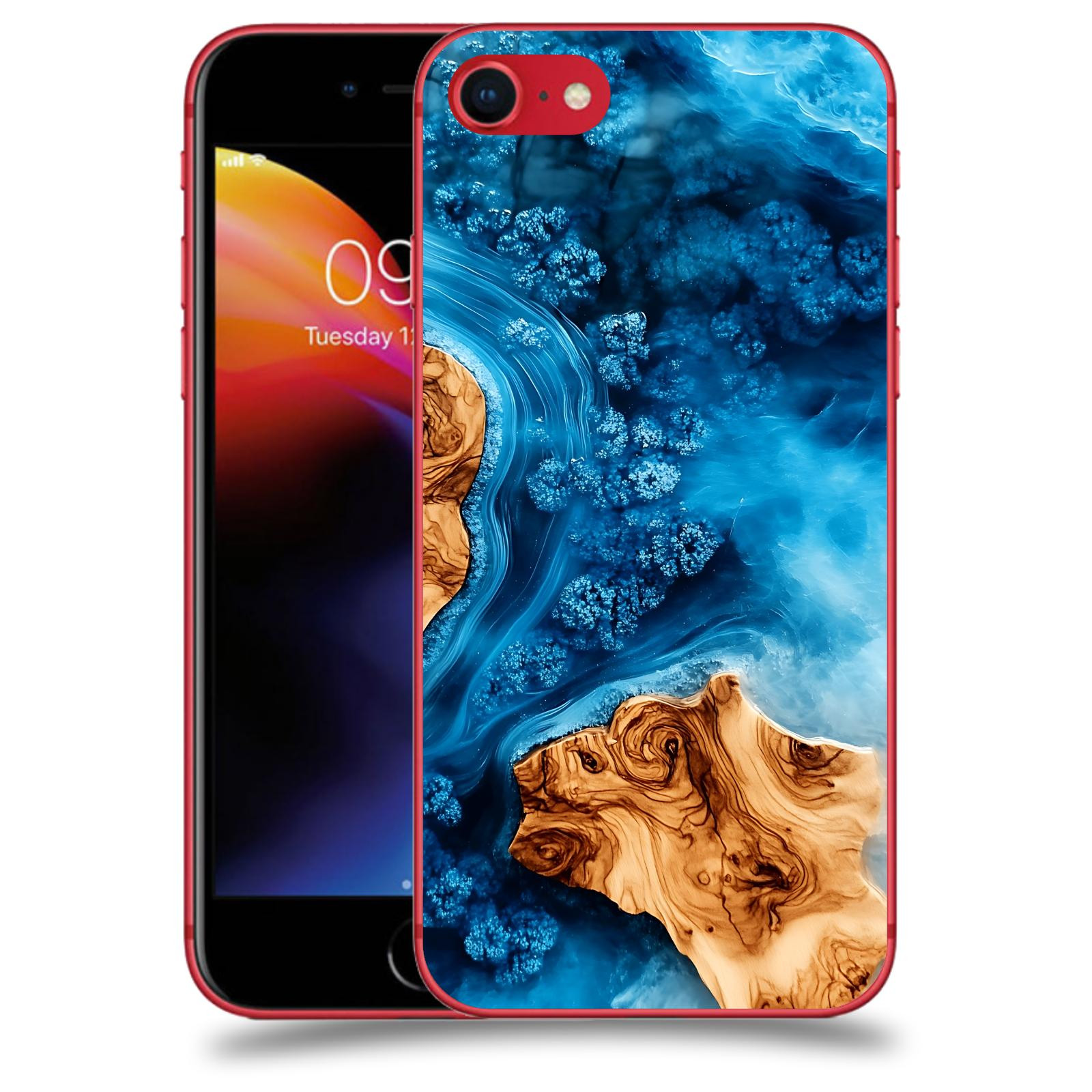 ACOVER Kryt na mobil Apple iPhone 8 - Deep Marine III