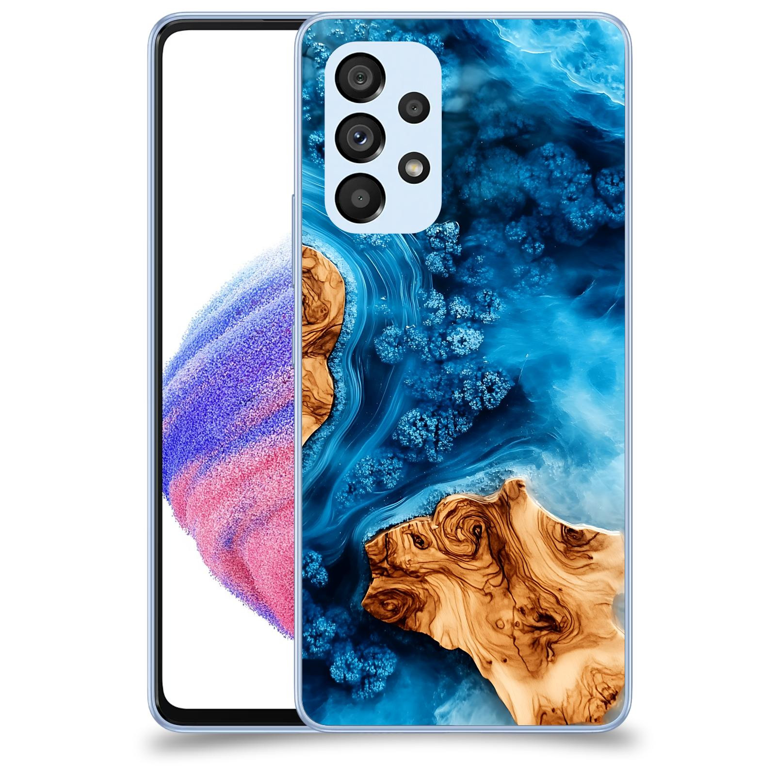 ACOVER Kryt na mobil Samsung Galaxy A32 5G A326B - Deep Marine III