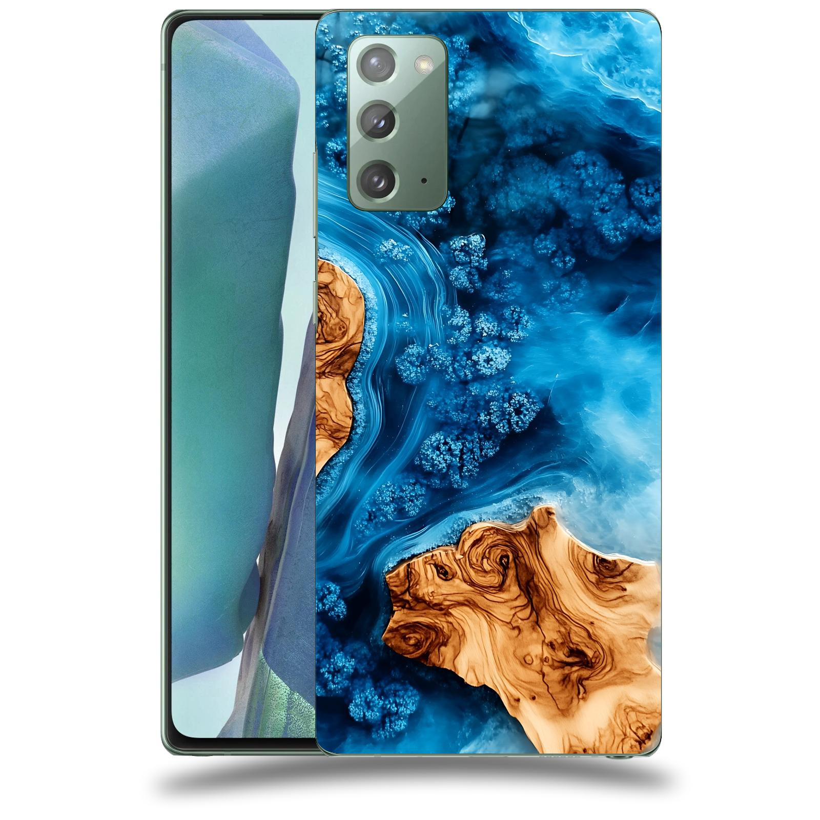 ACOVER Kryt na mobil Samsung Galaxy Note 20 - Deep Marine III