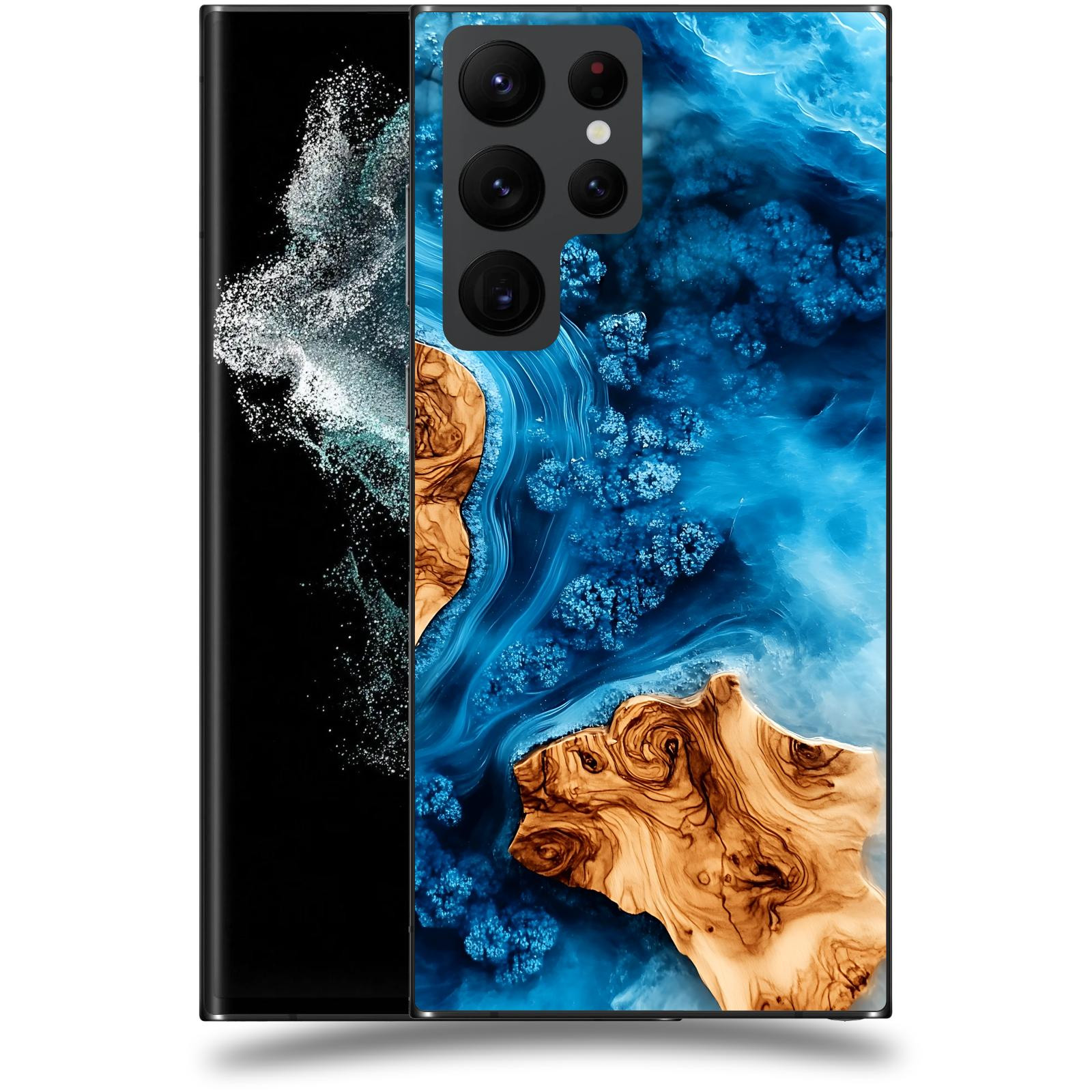 ACOVER Kryt na mobil Samsung Galaxy S22 Ultra 5G - Deep Marine III