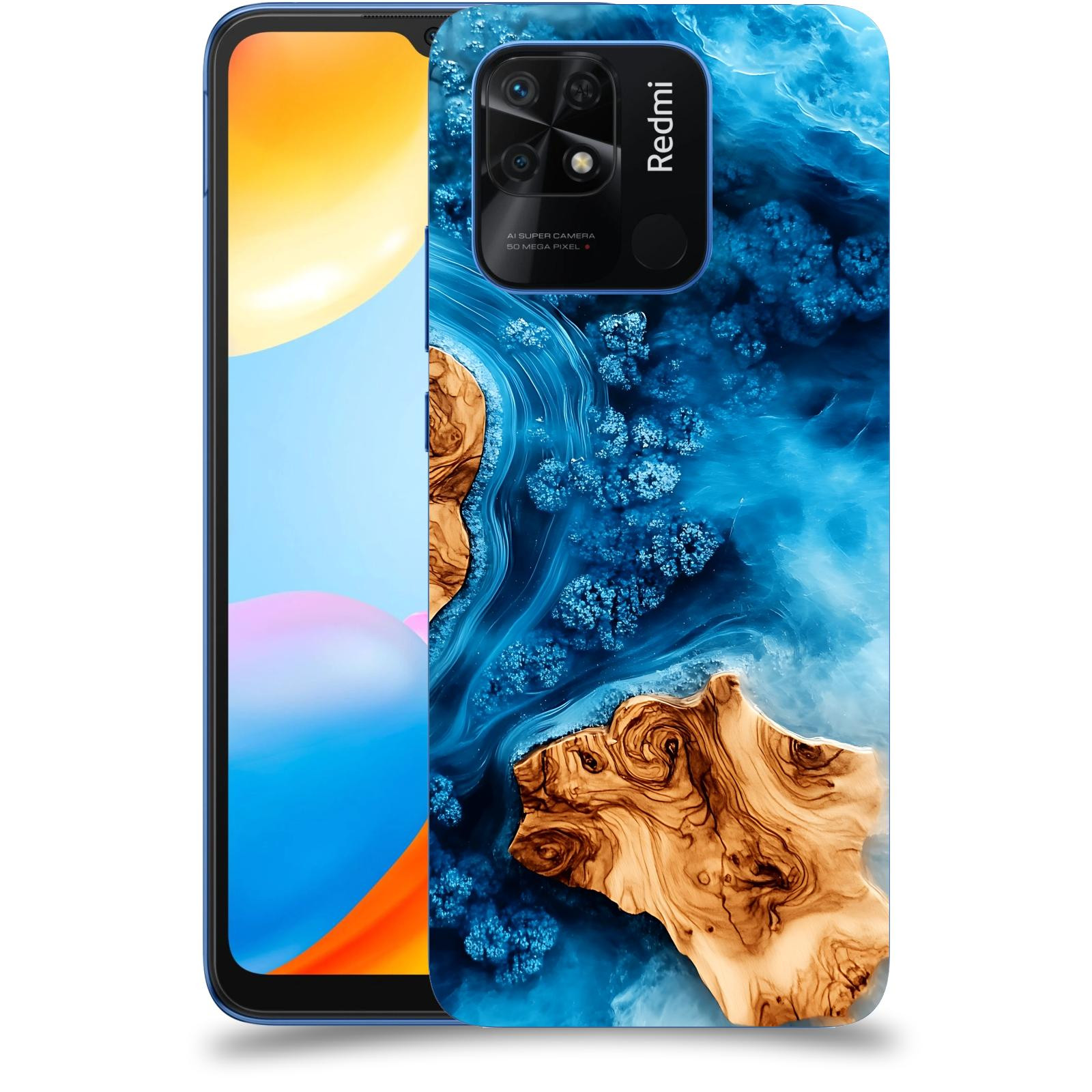 ACOVER Kryt na mobil Xiaomi Redmi 10C - Deep Marine III
