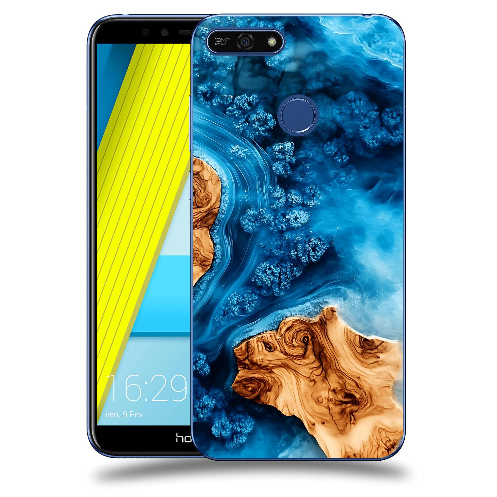 ACOVER Kryt na mobil Honor 7A - Deep Marine III