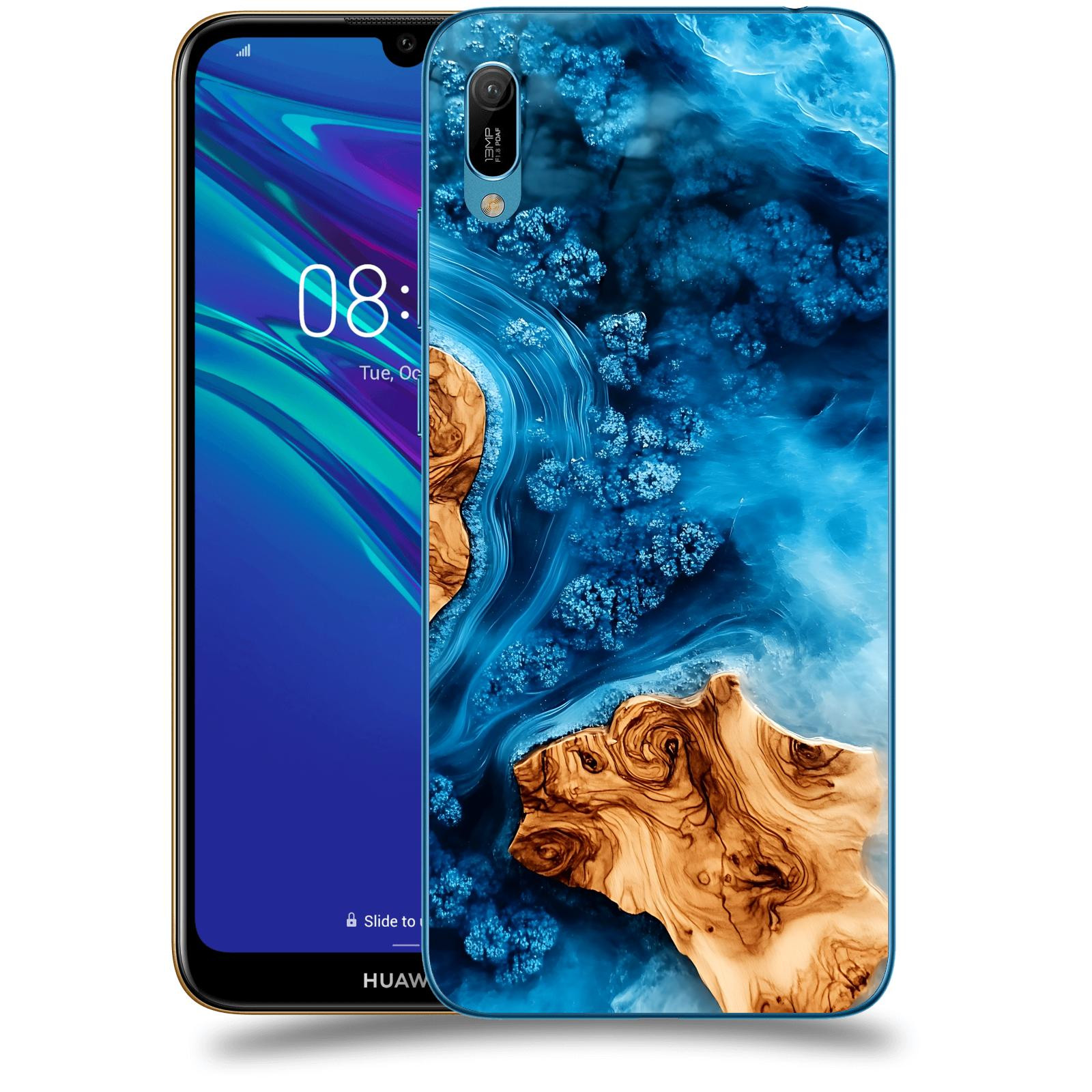 ACOVER Kryt na mobil Huawei Y6 2019 - Deep Marine III