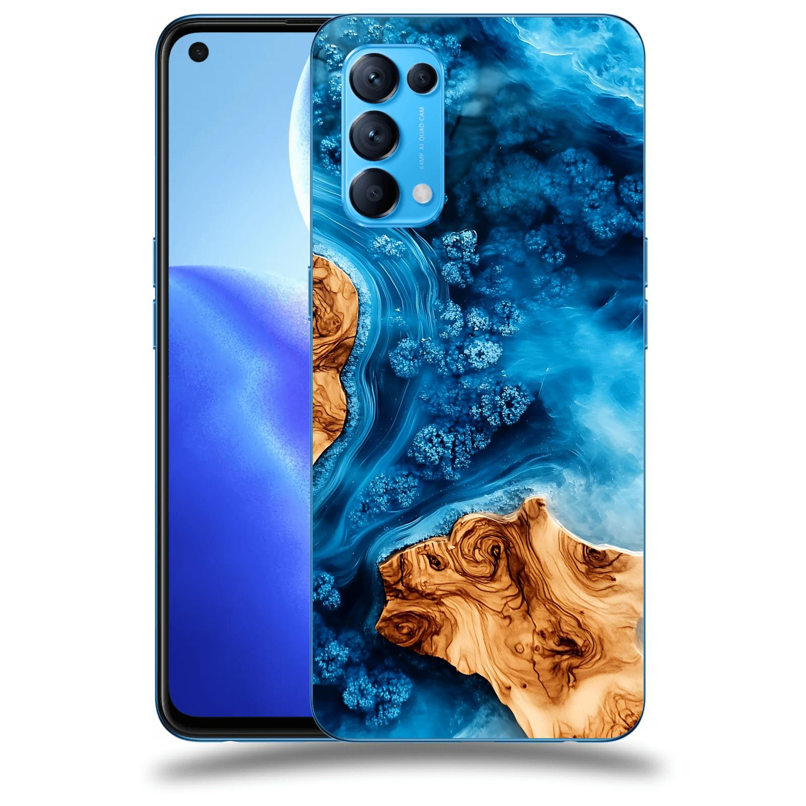 ACOVER Kryt na mobil OPPO Reno 5 5G - Deep Marine III