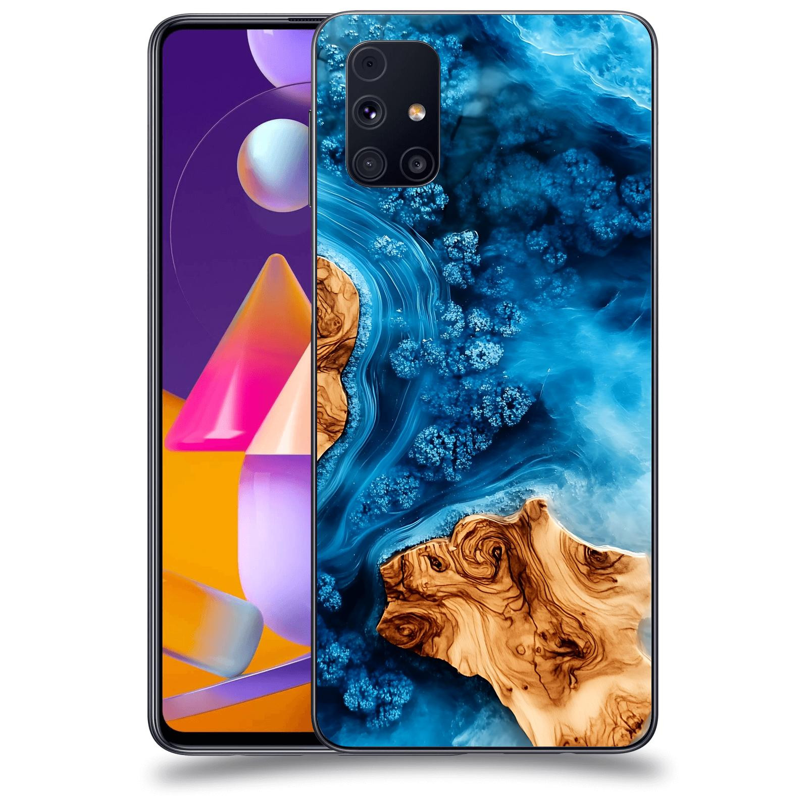 ACOVER Kryt na mobil Samsung Galaxy M31s - Deep Marine III