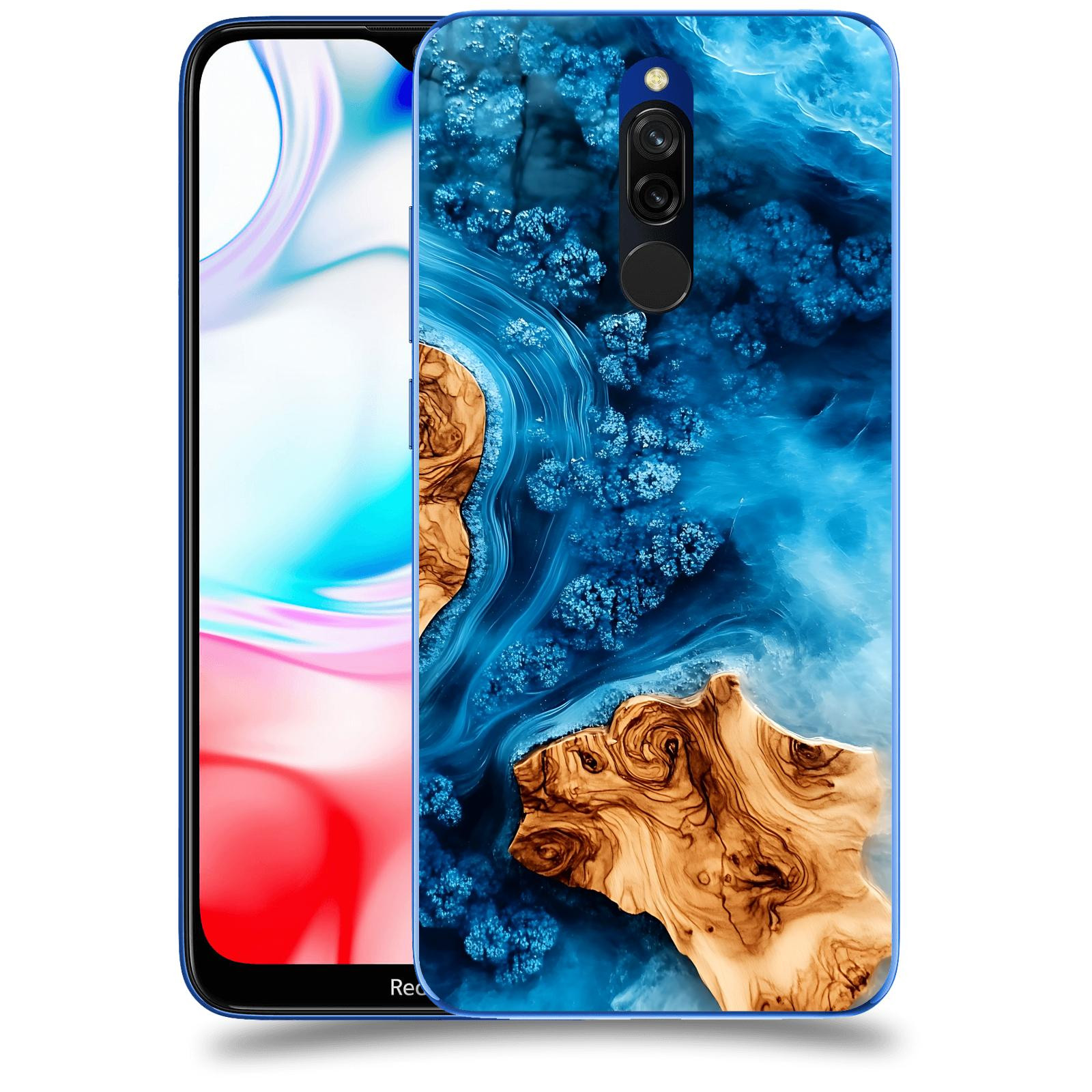 ACOVER Kryt na mobil Xiaomi Redmi 8 - Deep Marine III