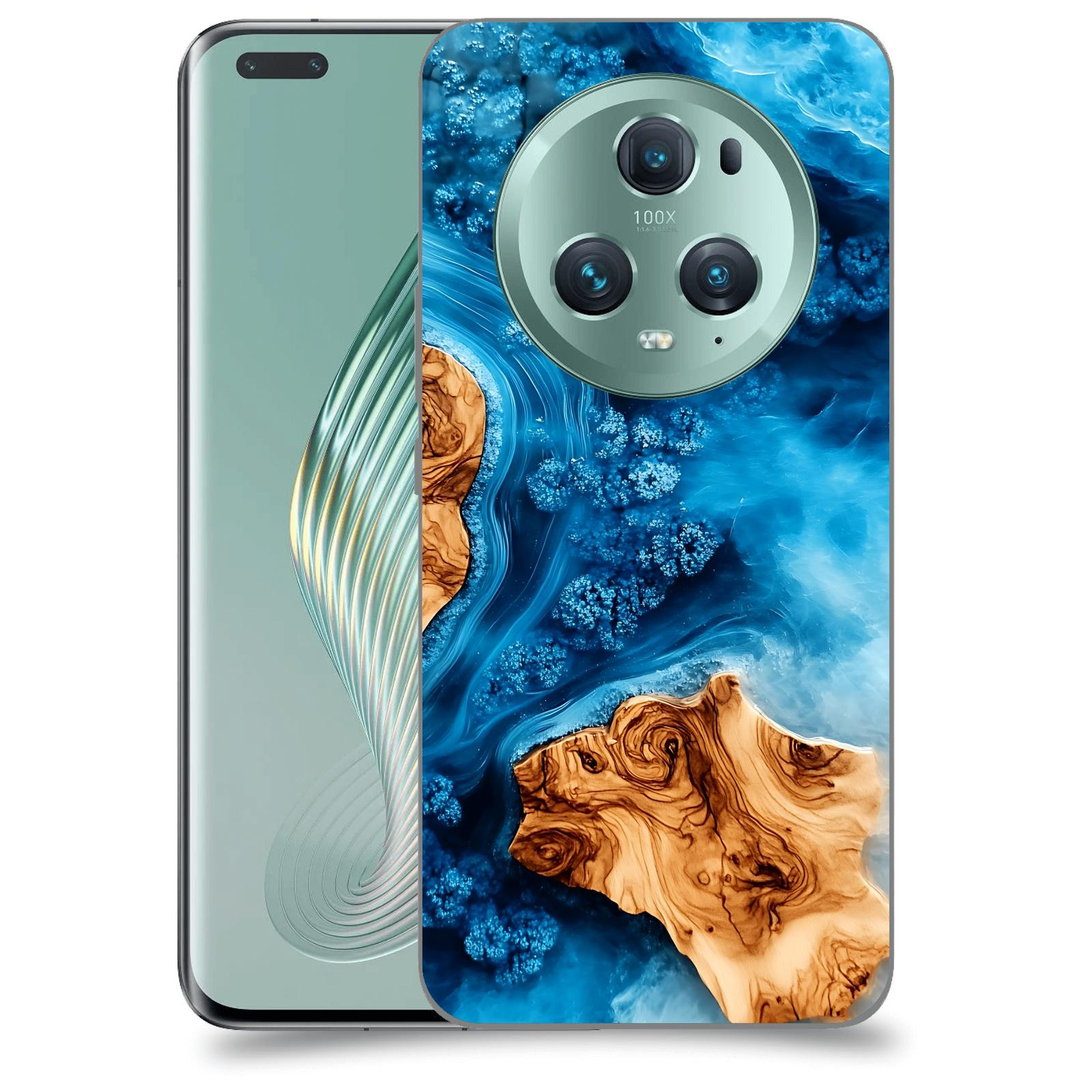 ACOVER Kryt na mobil Honor Magic5 Pro - Deep Marine III