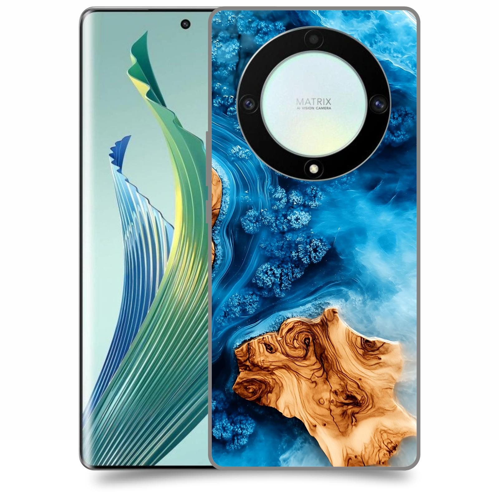 ACOVER Kryt na mobil Honor Magic 5 Lite 5G - Deep Marine III