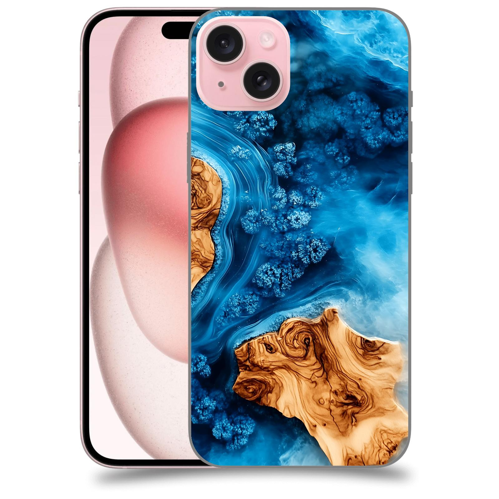 ACOVER Kryt na mobil Apple iPhone 15 plus - Deep Marine III