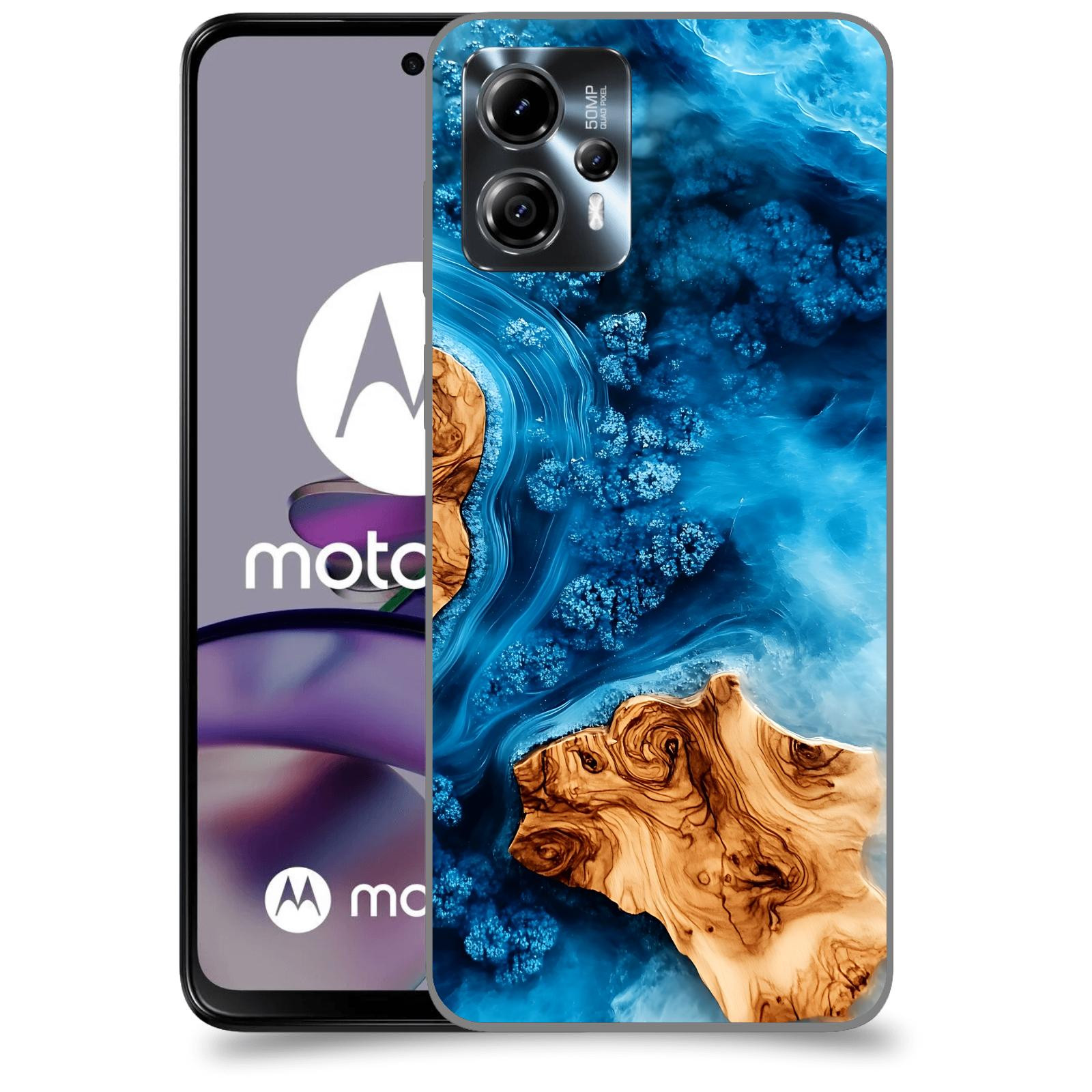 ACOVER Kryt na mobil Motorola Moto G13 - Deep Marine III