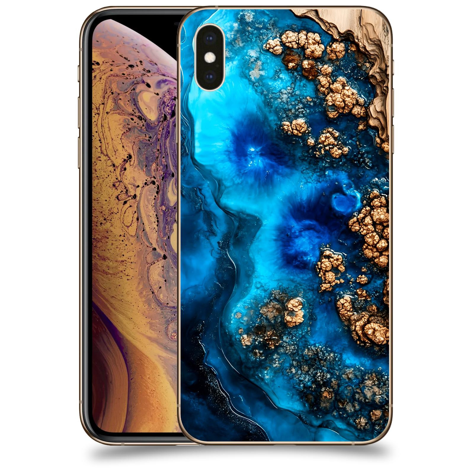 ACOVER Kryt na mobil Apple iPhone XS Max - Deep Marine IV