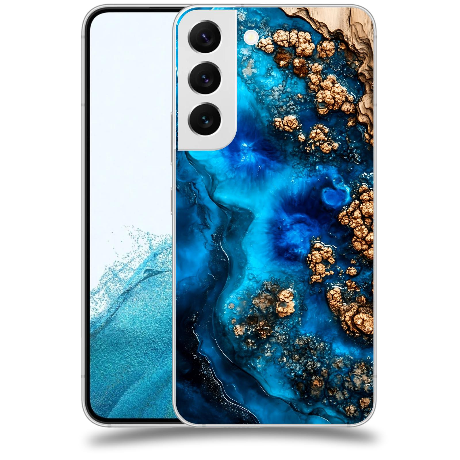 ACOVER Kryt na mobil Samsung Galaxy S22 5G - Deep Marine IV