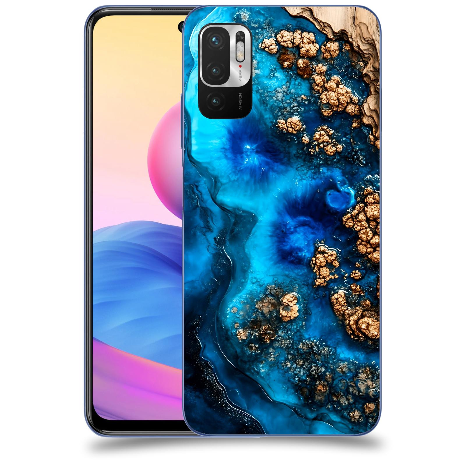 ACOVER Kryt na mobil Xiaomi Redmi Note 10 5G - Deep Marine IV