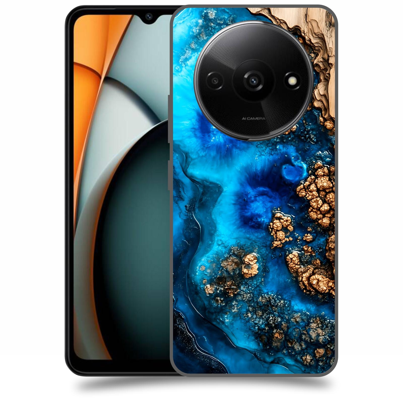 ACOVER Kryt na mobil Xiaomi Redmi A3 - Deep Marine IV