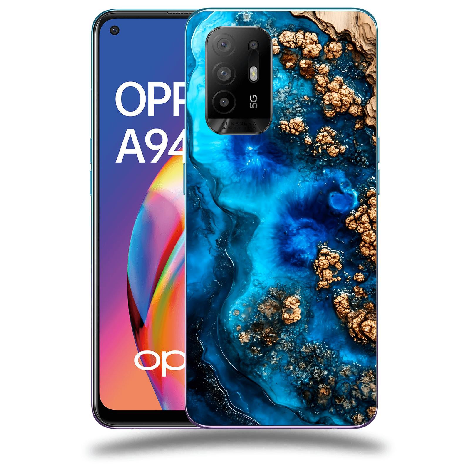 ACOVER Kryt na mobil OPPO A94 5G - Deep Marine IV