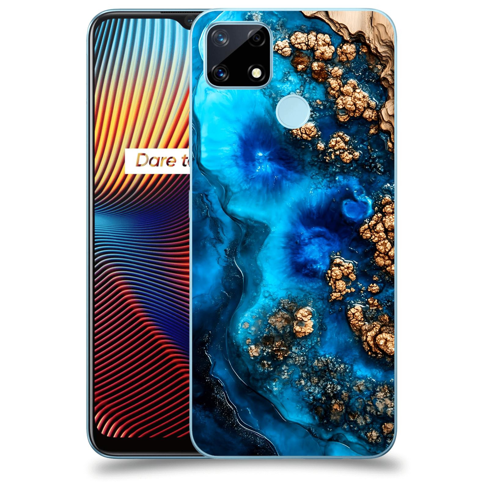 ACOVER Kryt na mobil Realme 7i - Deep Marine IV
