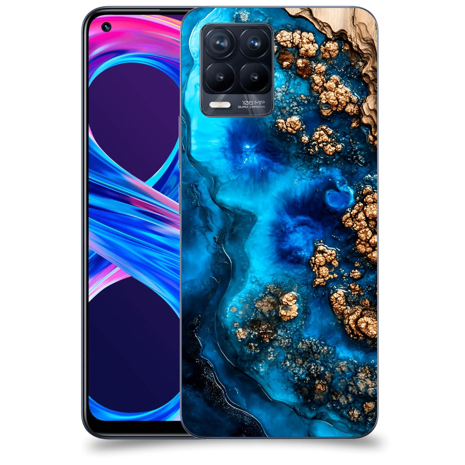 ACOVER Kryt na mobil Realme 8 Pro - Deep Marine IV