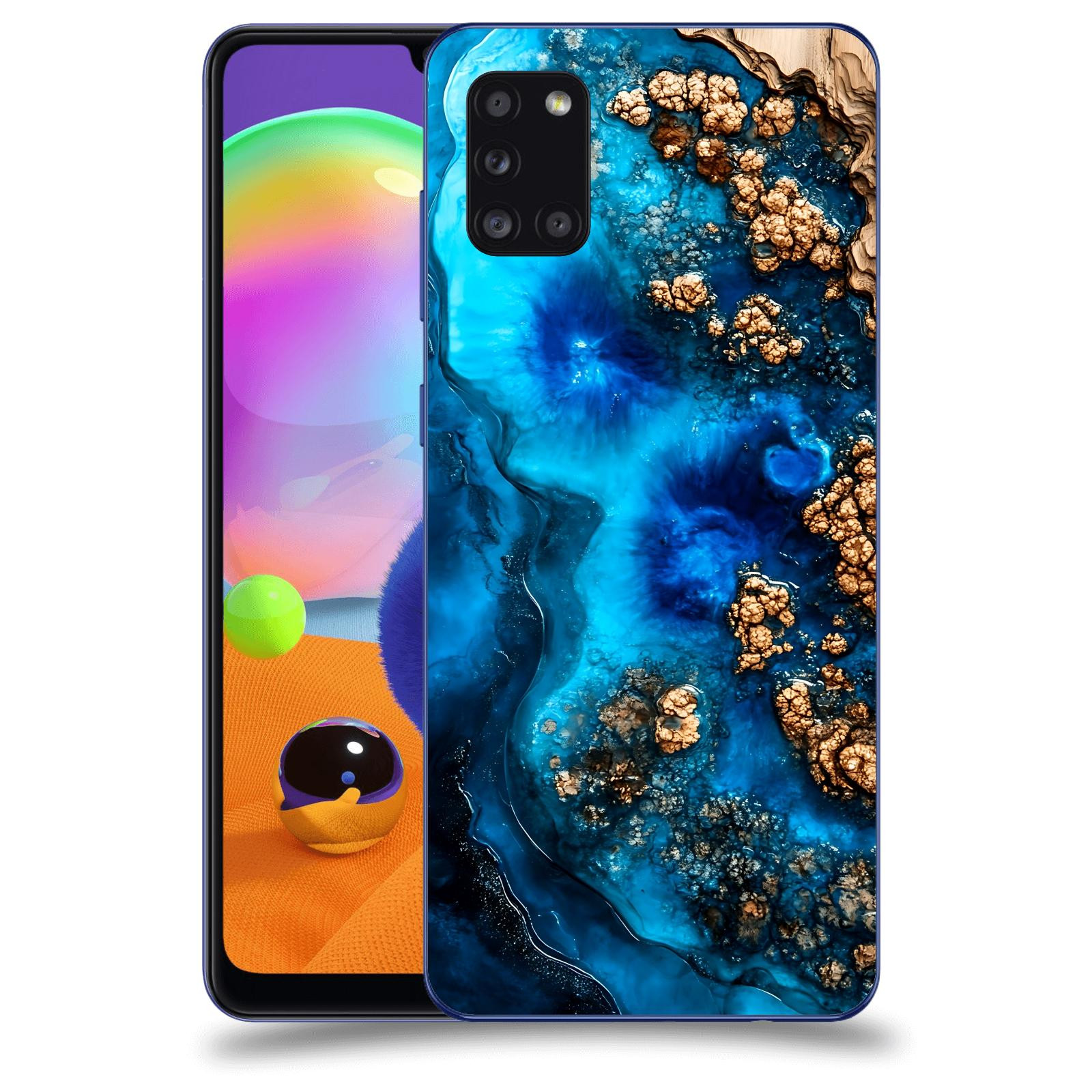 ACOVER Kryt na mobil Samsung Galaxy A31 A315F - Deep Marine IV