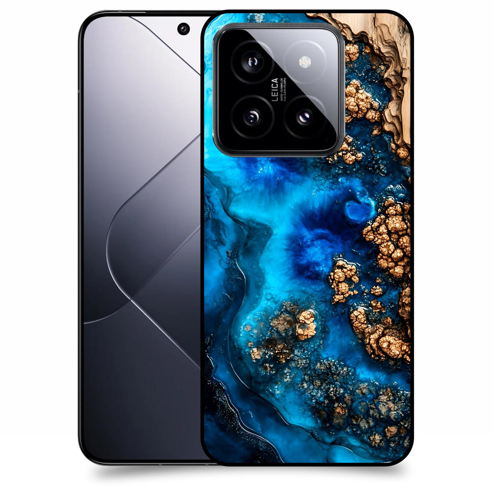 ACOVER Kryt na mobil Xiaomi 14 - Deep Marine IV
