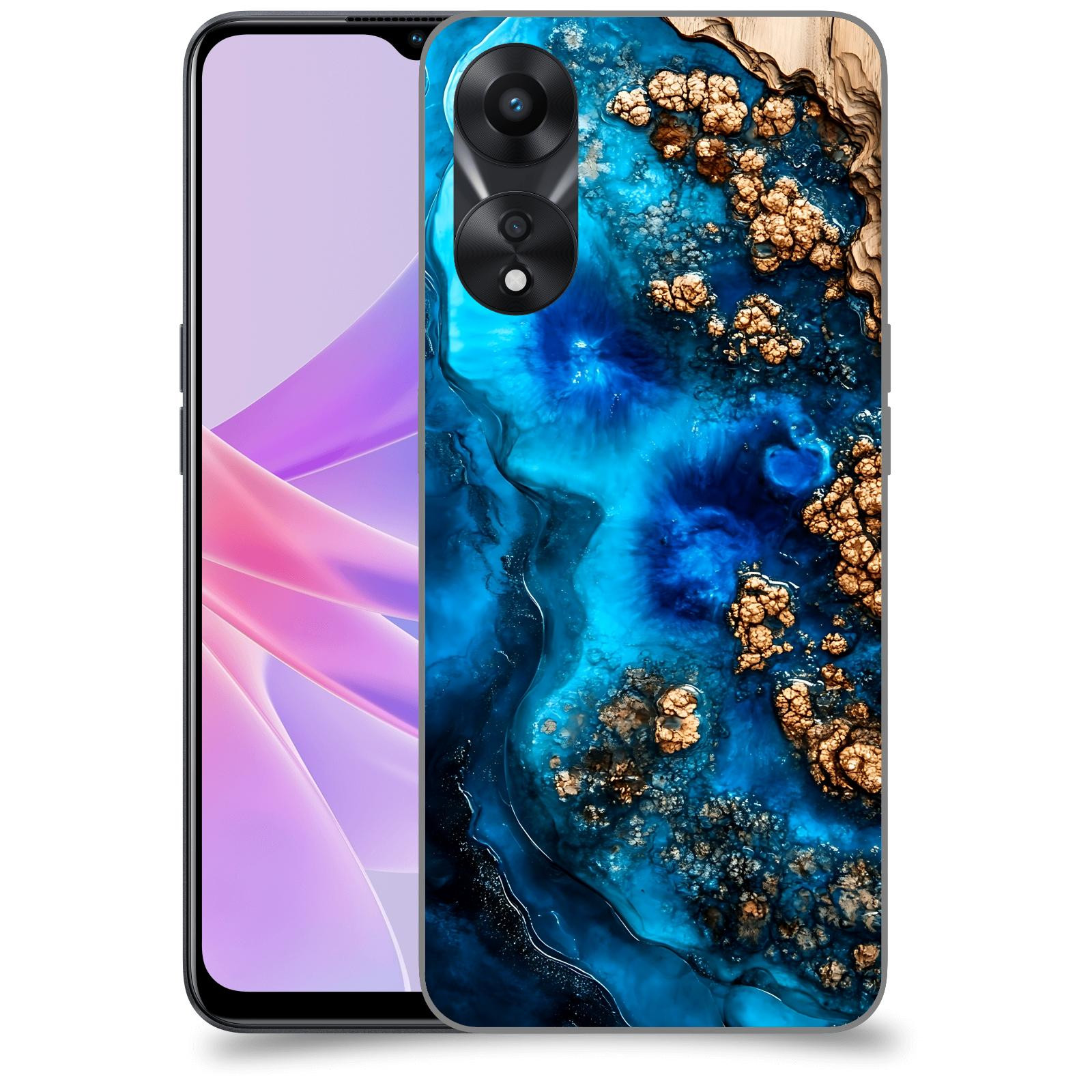ACOVER Kryt na mobil OPPO A78 5G - Deep Marine IV