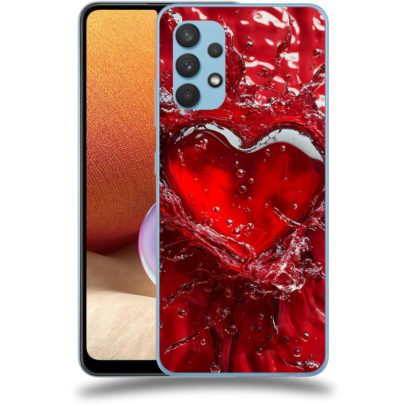 ACOVER Kryt na mobil Samsung Galaxy A32 4G SM-A325F - Love I