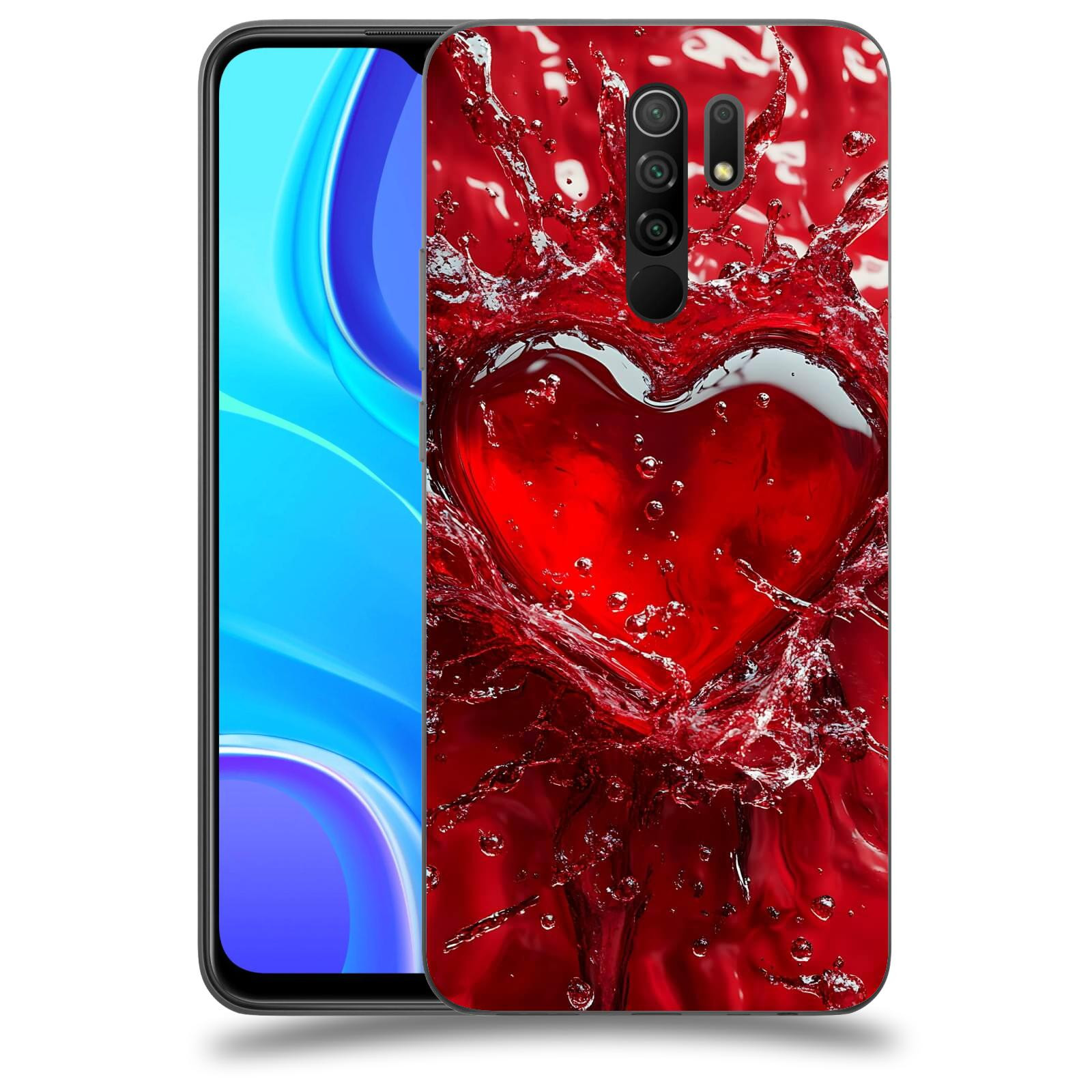 ACOVER Kryt na mobil Xiaomi Redmi 9 - Love I