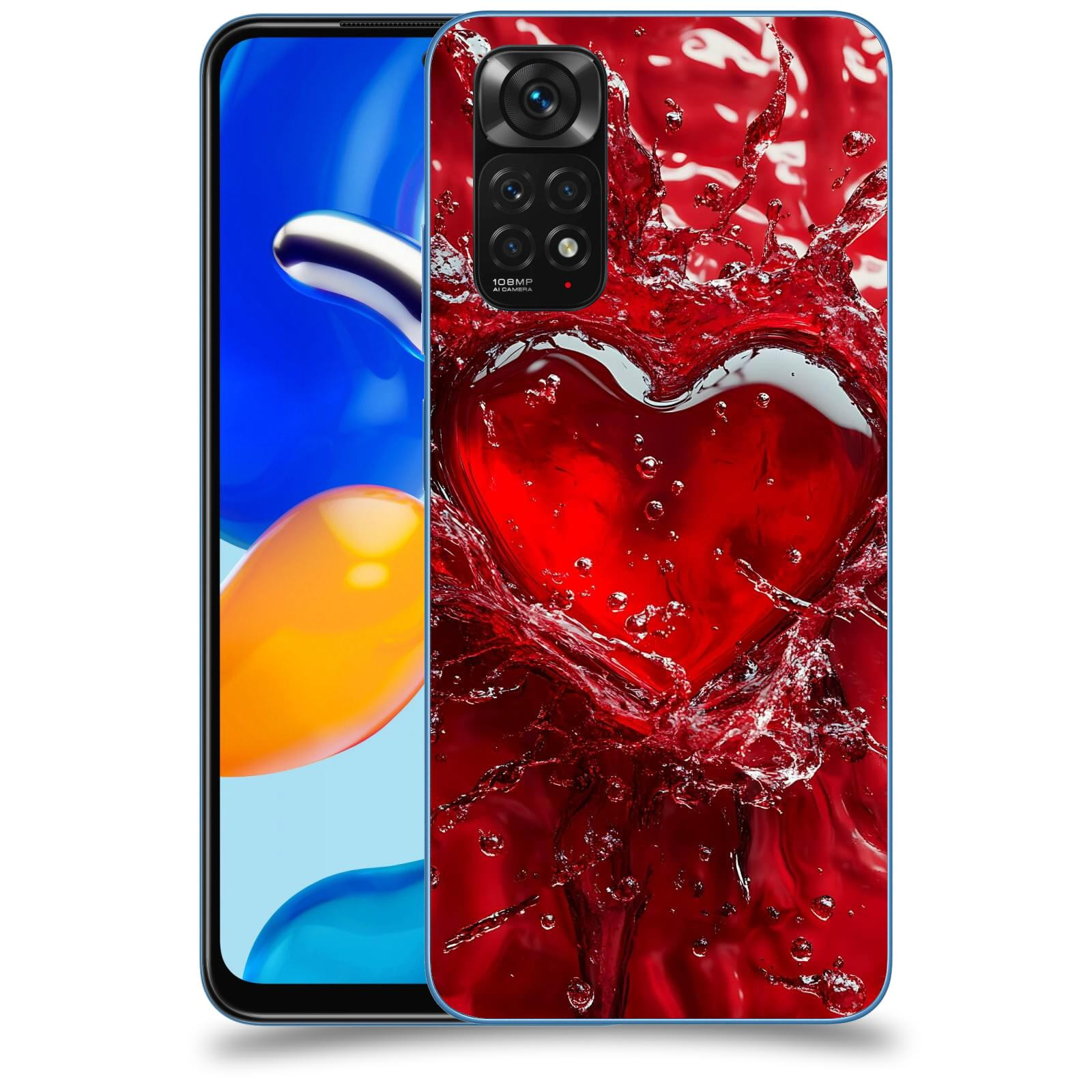ACOVER Kryt na mobil Xiaomi Redmi Note 11S - Love I