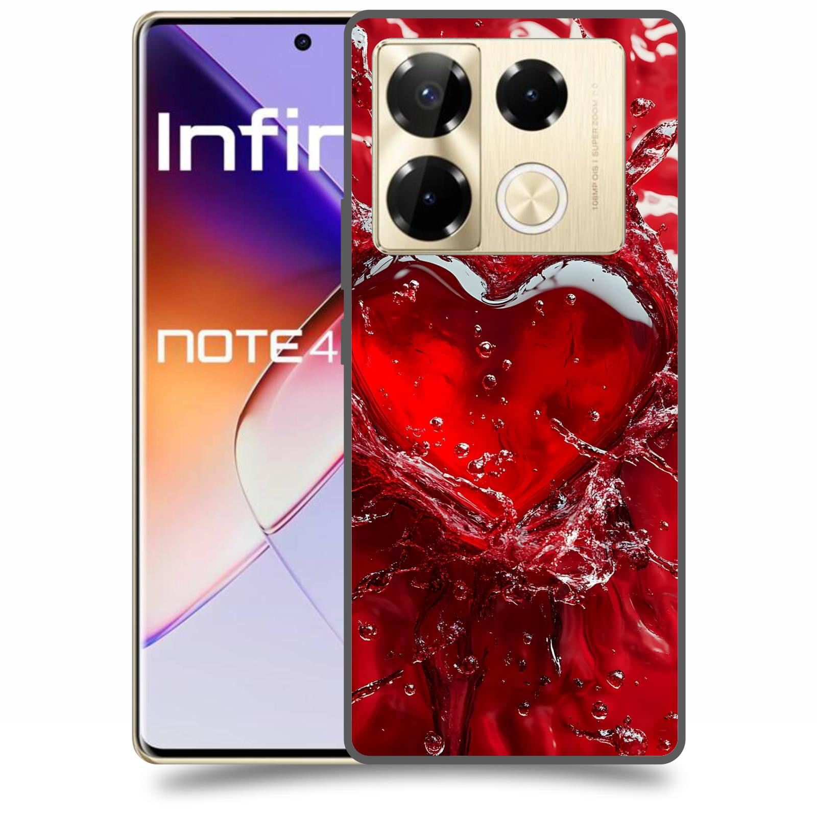 ACOVER Kryt na mobil Infinix Note 40 PRO - Love I