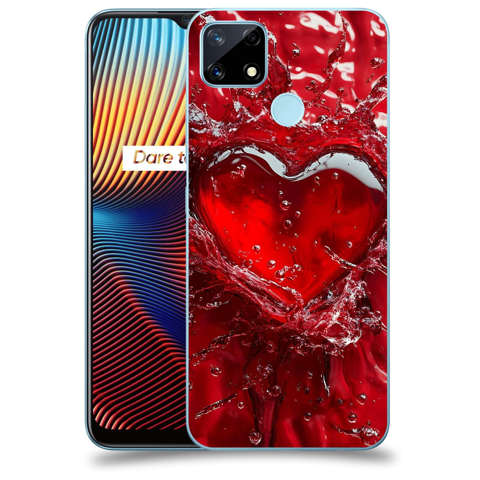 ACOVER Kryt na mobil Realme 7i - Love I