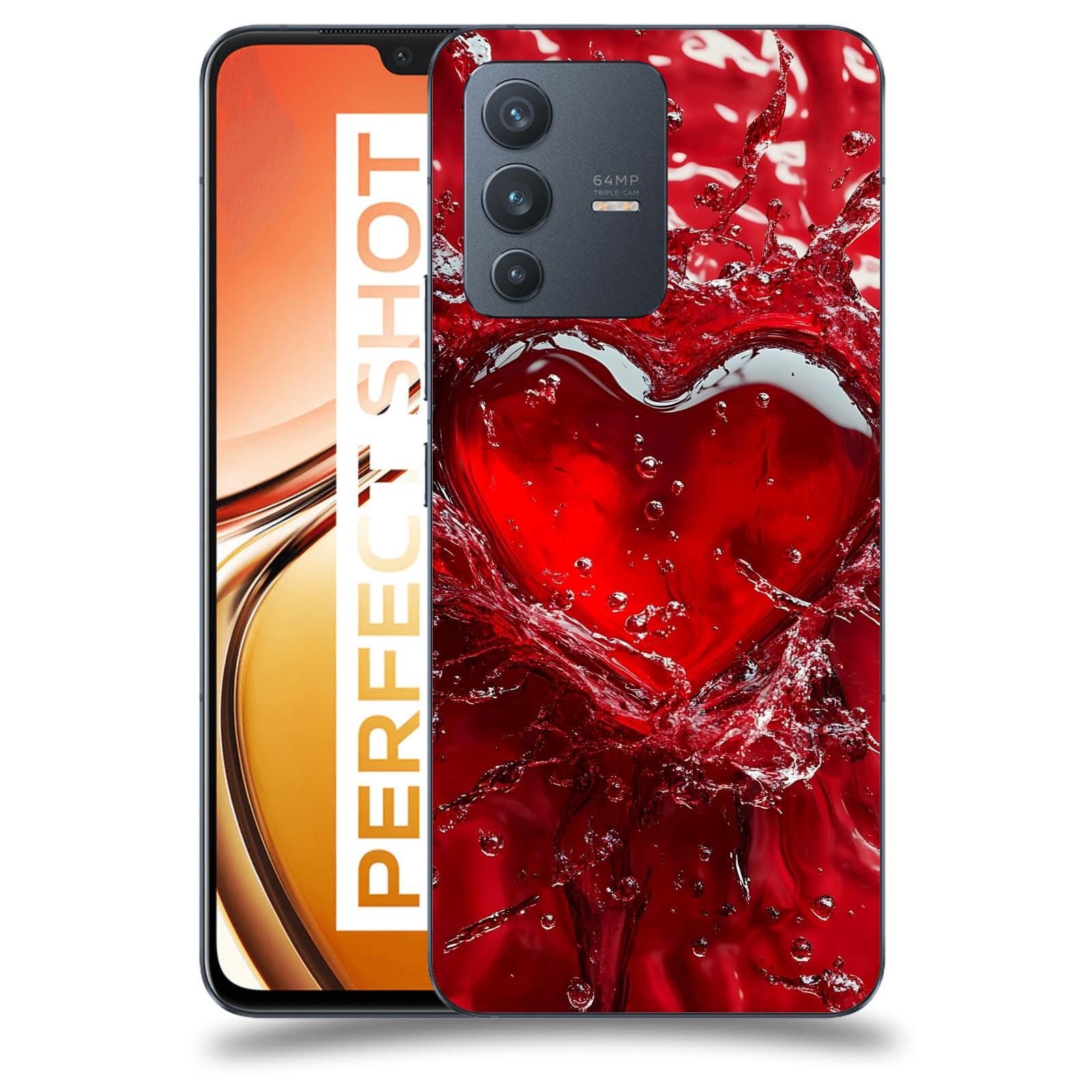 ACOVER Kryt na mobil Vivo V23 5G - Love I