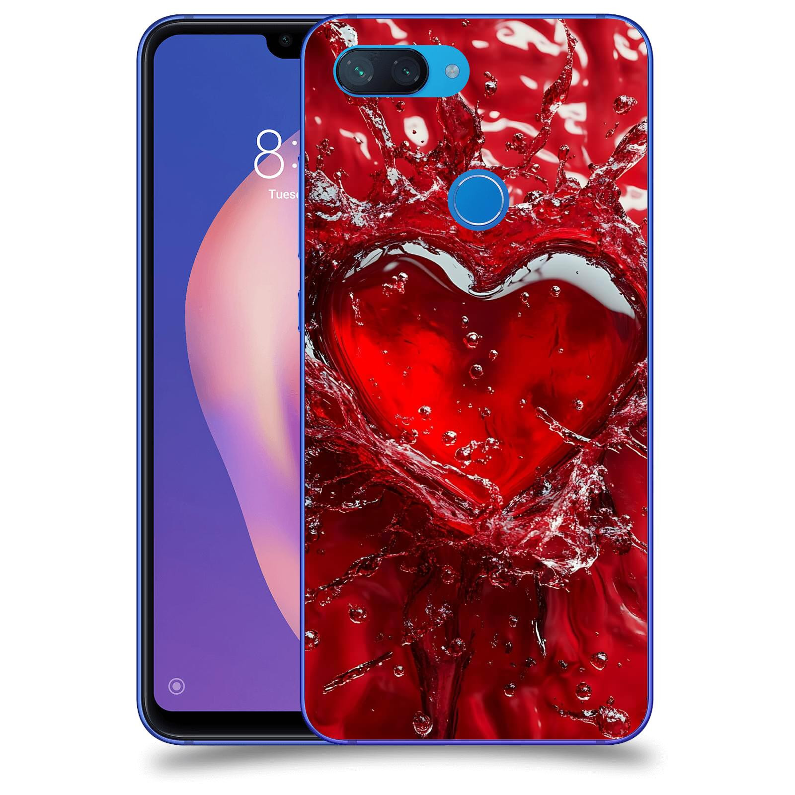 ACOVER Kryt na mobil Xiaomi Mi 8 Lite - Love I