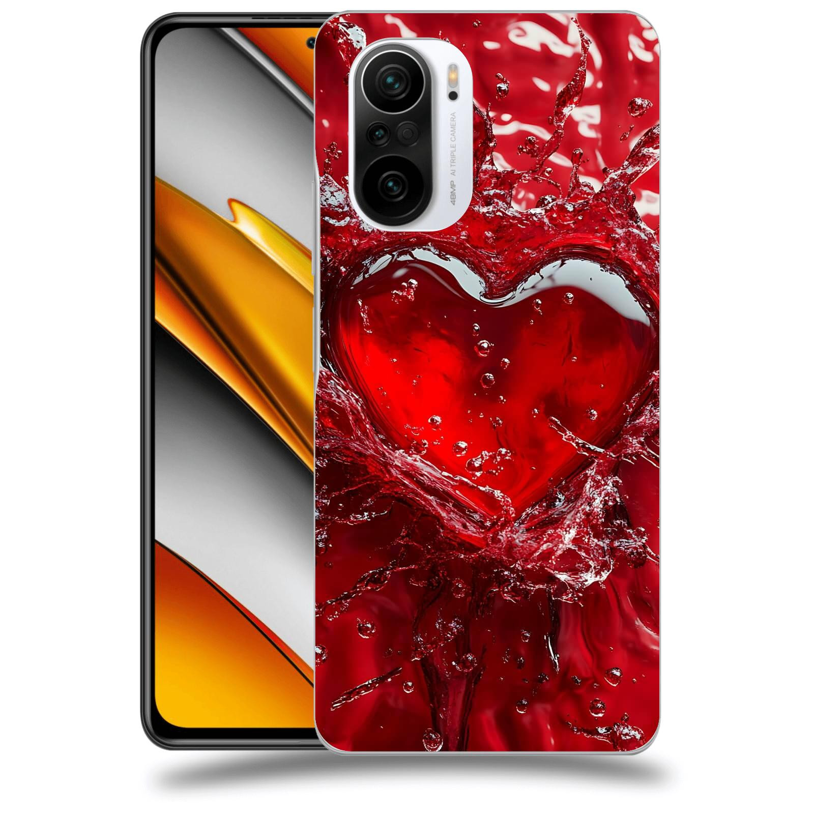 ACOVER Kryt na mobil Xiaomi Poco F3 - Love I
