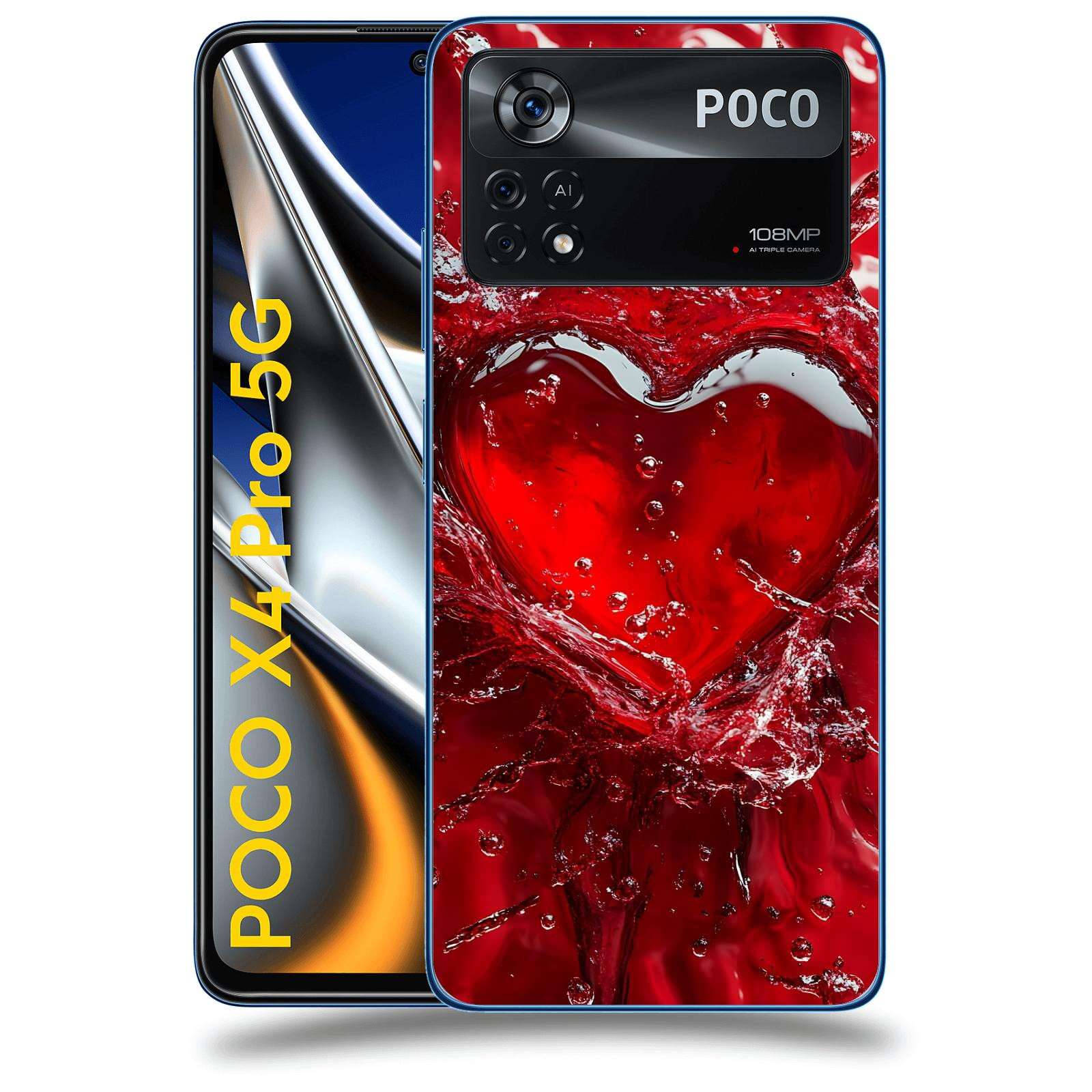ACOVER Kryt na mobil Xiaomi Poco X4 Pro 5G - Love I