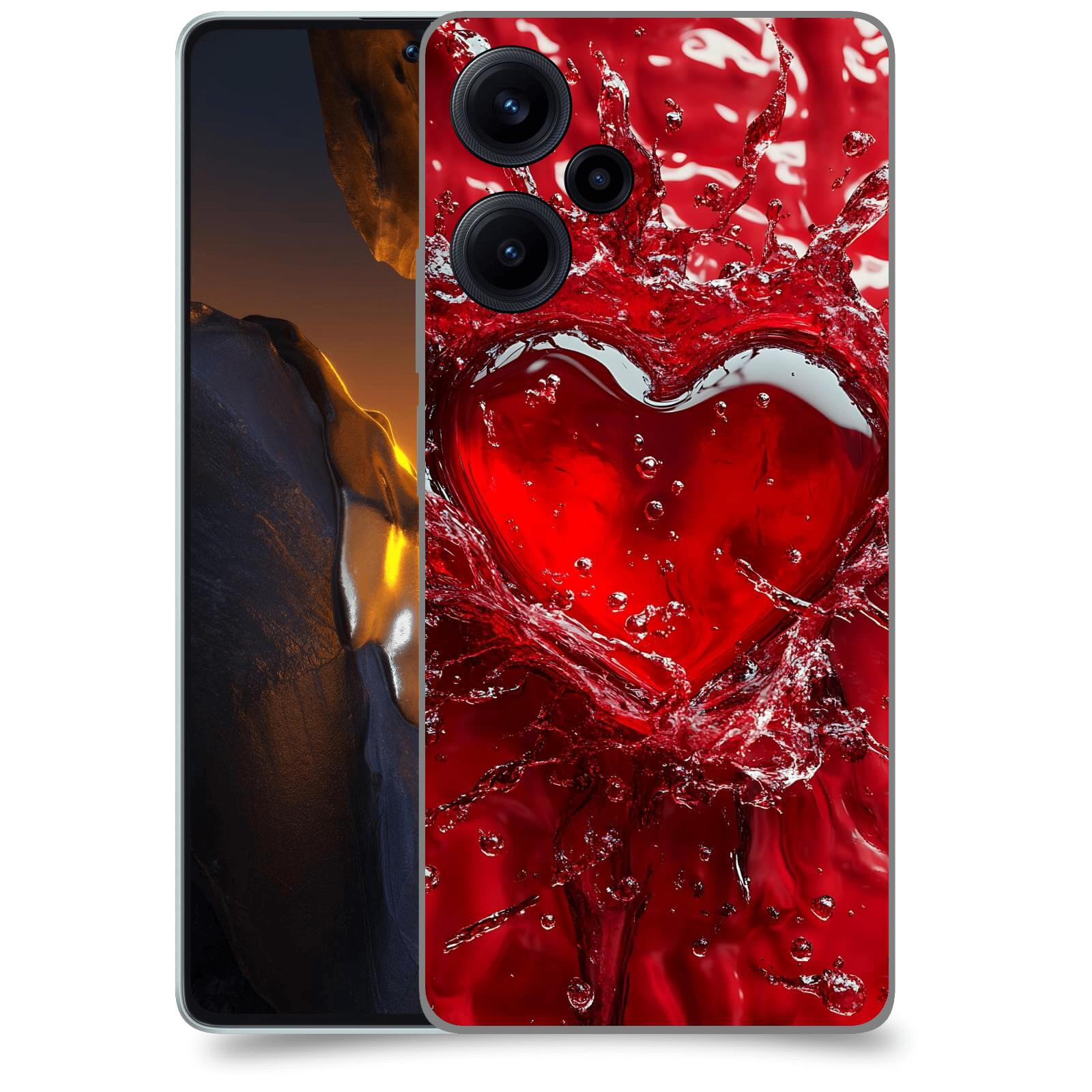 ACOVER Kryt na mobil Xiaomi Poco F5 - Love I