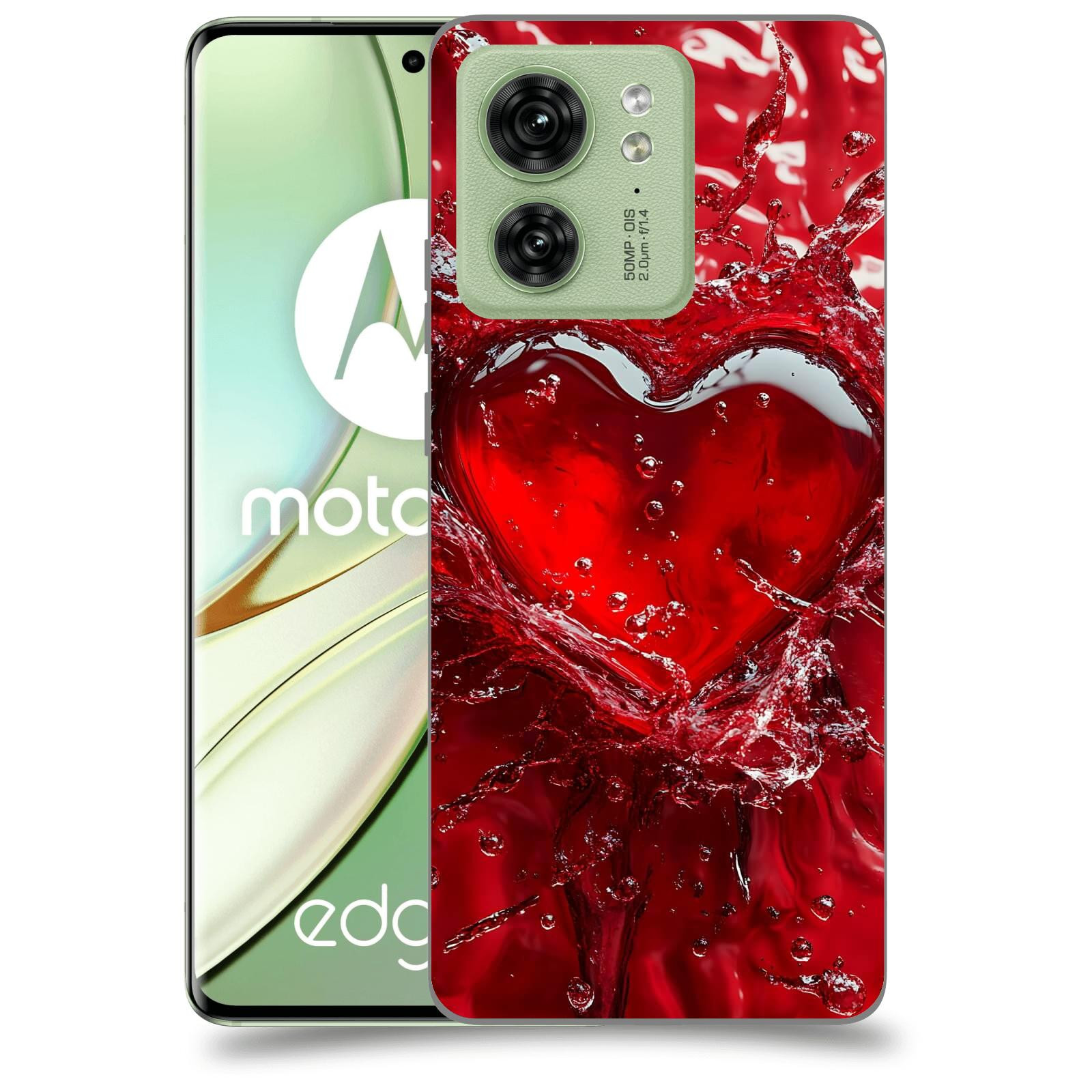 ACOVER Kryt na mobil Motorola EDGE 40 5G - Love I