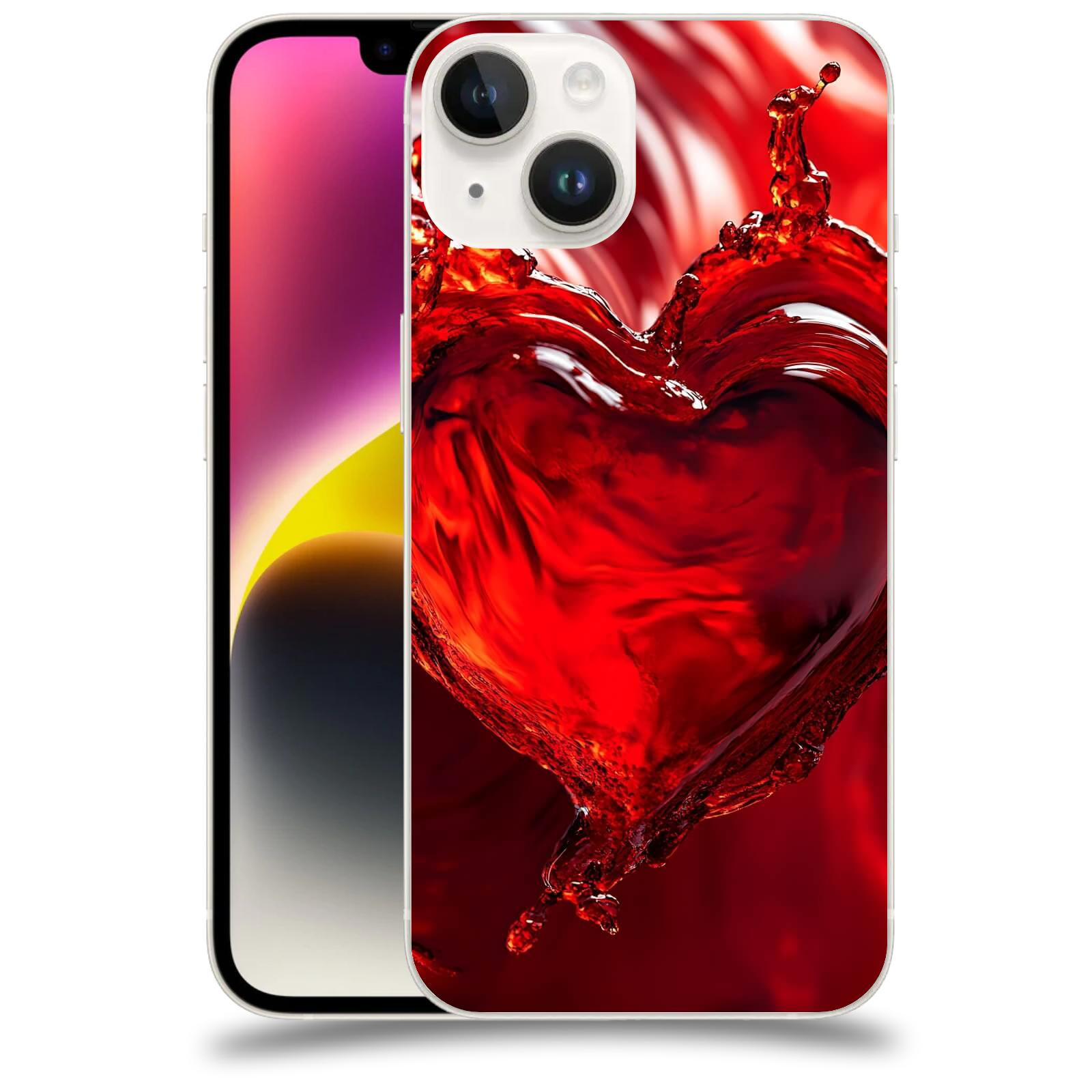 ACOVER Kryt na mobil Apple iPhone 14 - Love II