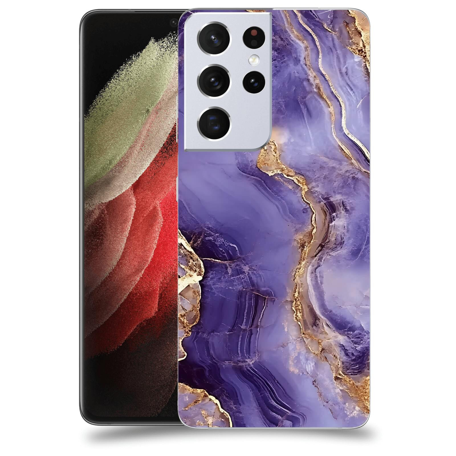 ACOVER Kryt na mobil Samsung Galaxy S21 Ultra 5G G998B - Violet I