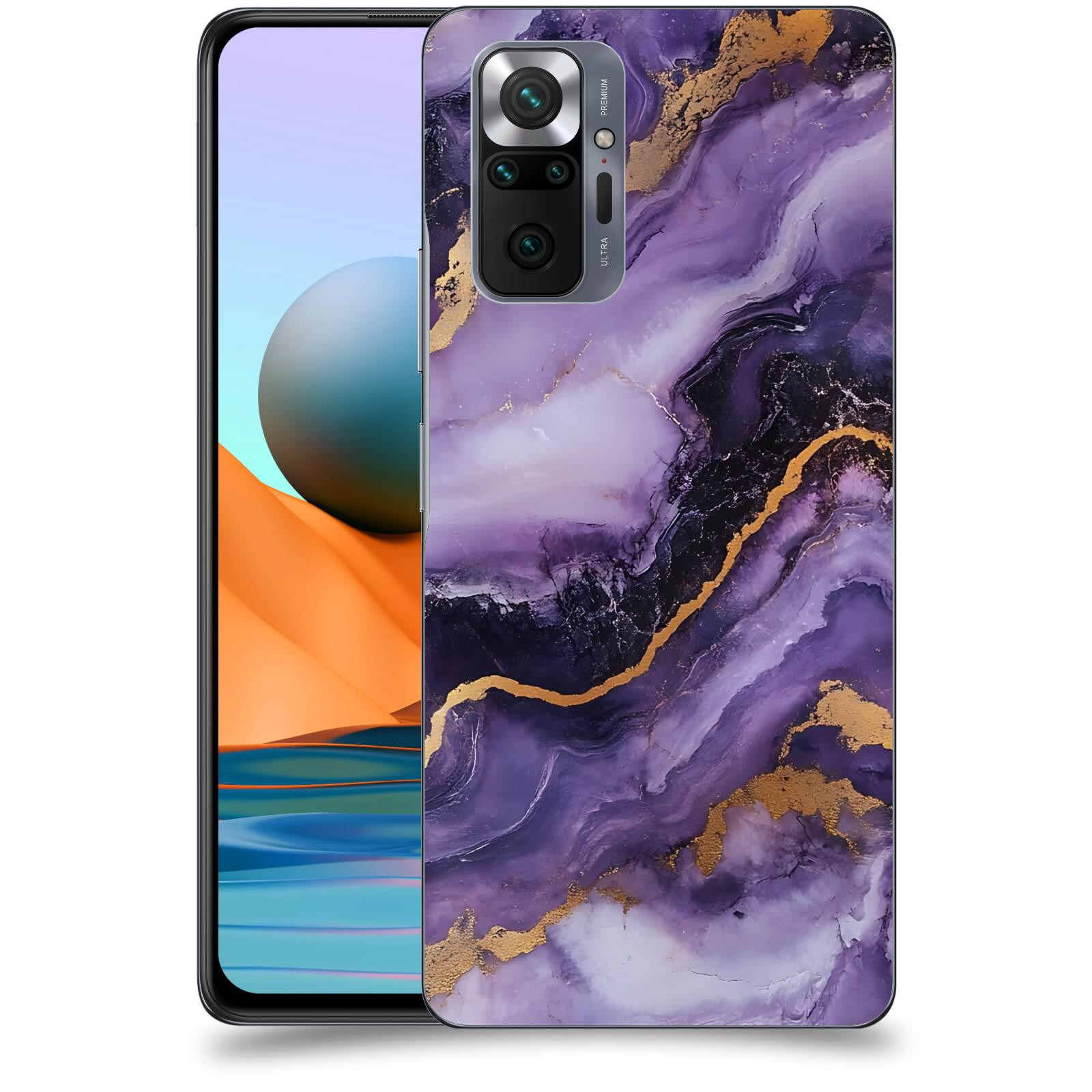 ACOVER Kryt na mobil Xiaomi Redmi Note 10 Pro - Violet II