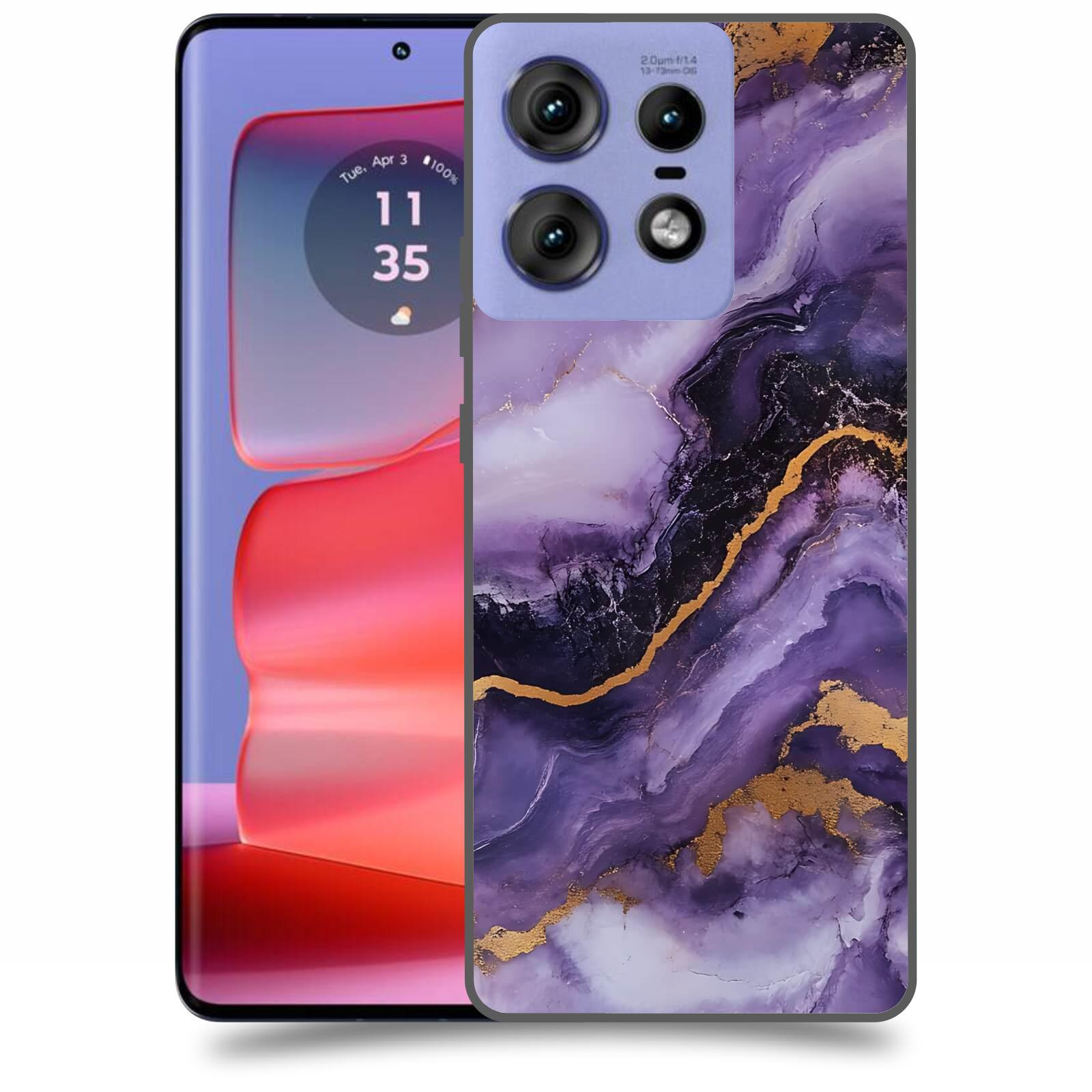 ACOVER Kryt na mobil Motorola Edge 50 Pro - Violet II