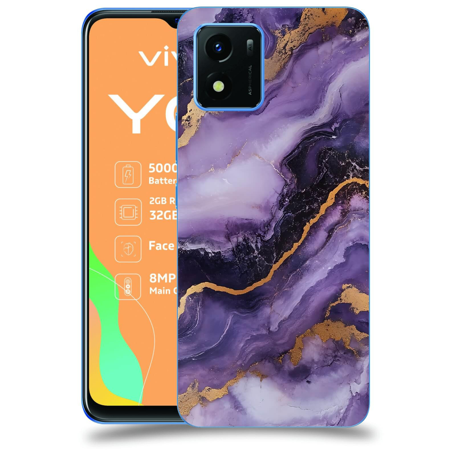 ACOVER Kryt na mobil Vivo Y01 - Violet II
