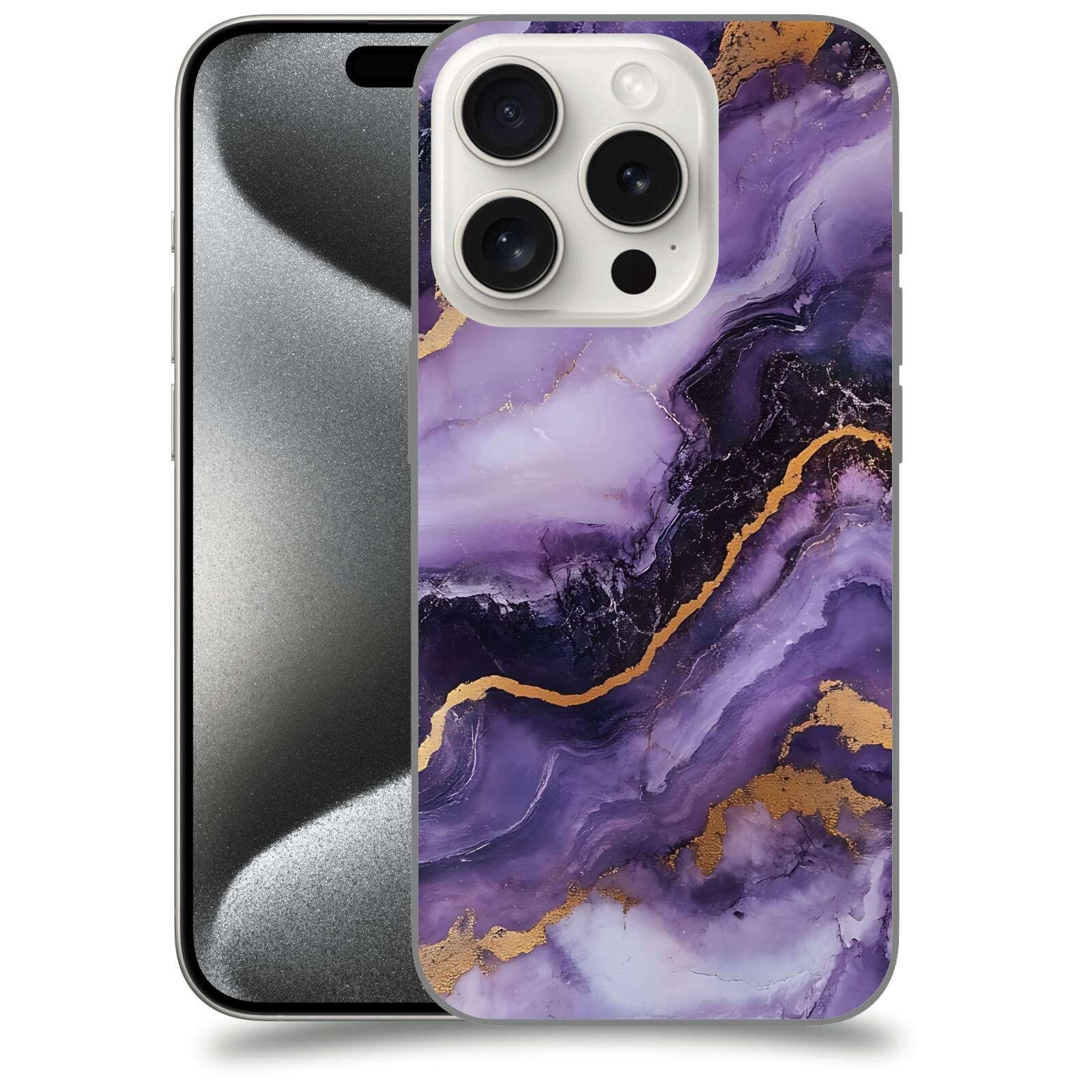 ACOVER Kryt na mobil Apple iPhone 15 pro - Violet II